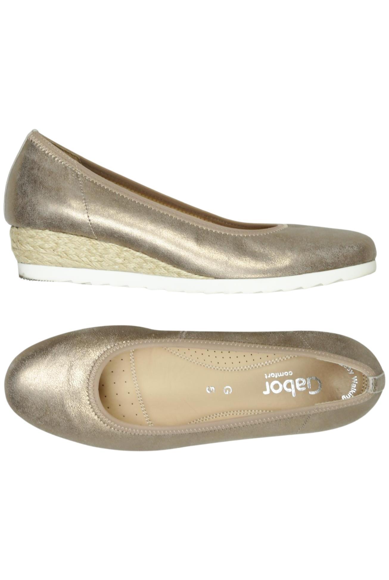 

Gabor Damen Ballerinas, beige, Gr. 5