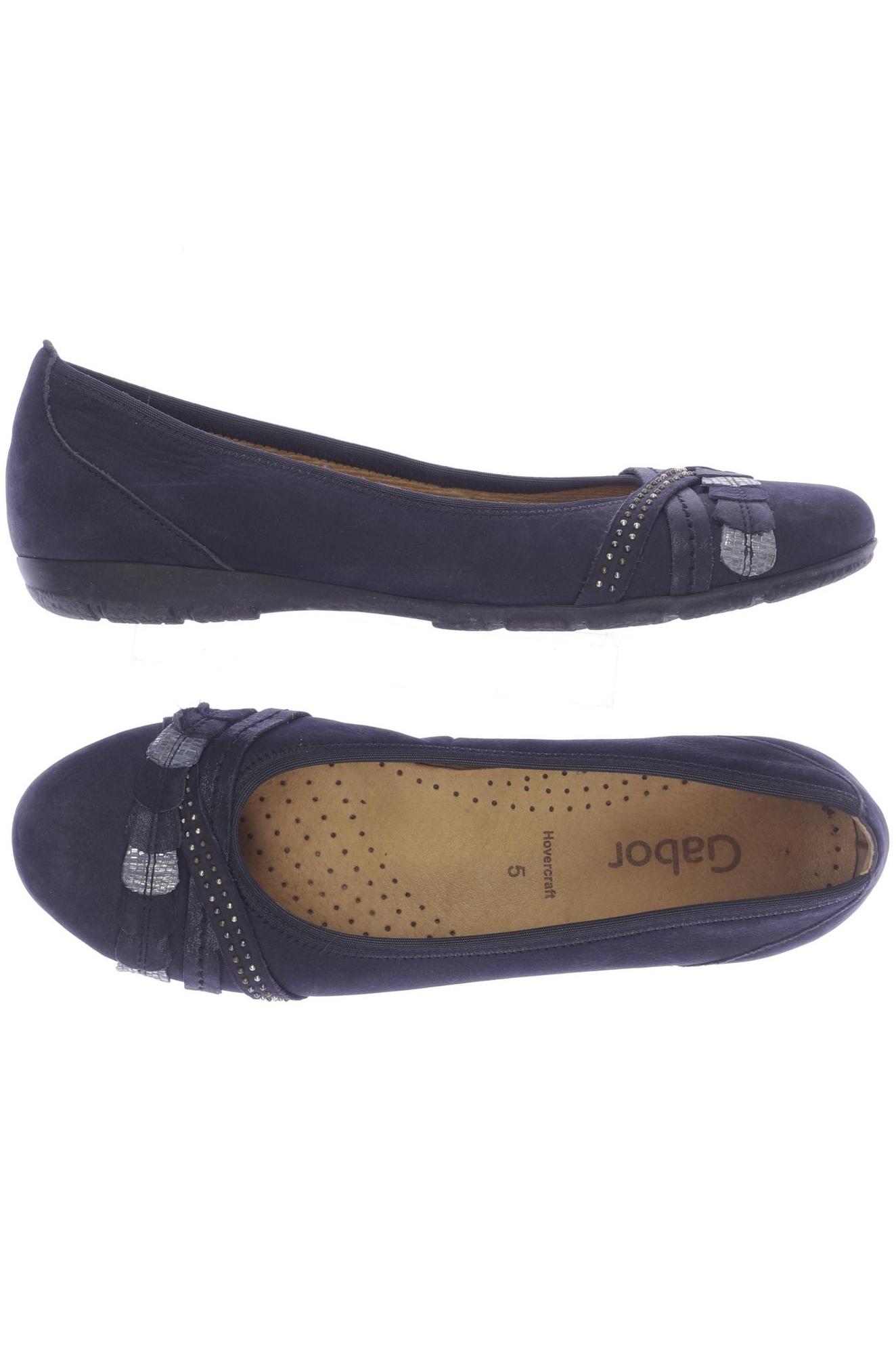 

Gabor Damen Ballerinas, marineblau, Gr. 5