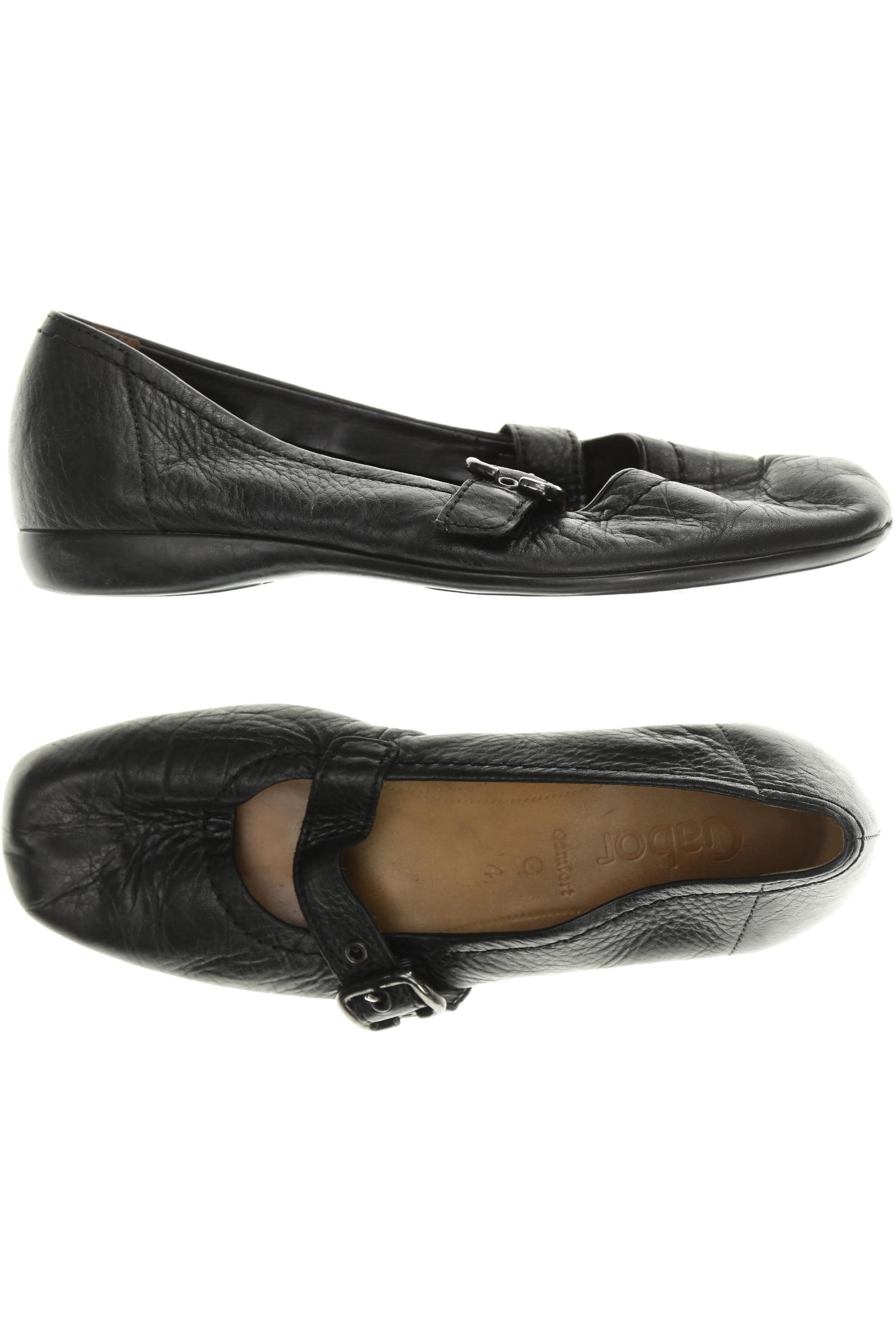 

Gabor Damen Ballerinas, schwarz, Gr. 4