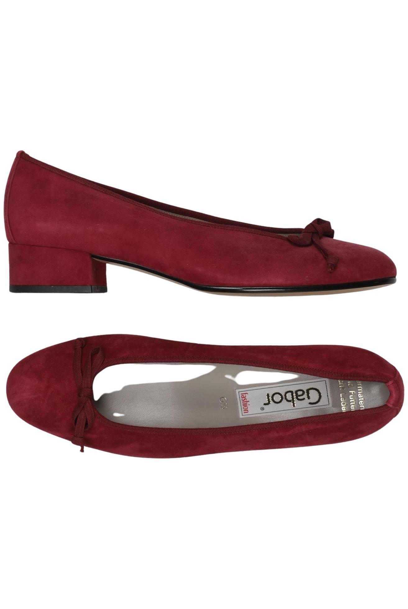 

Gabor Damen Ballerinas, rot, Gr. 6.5