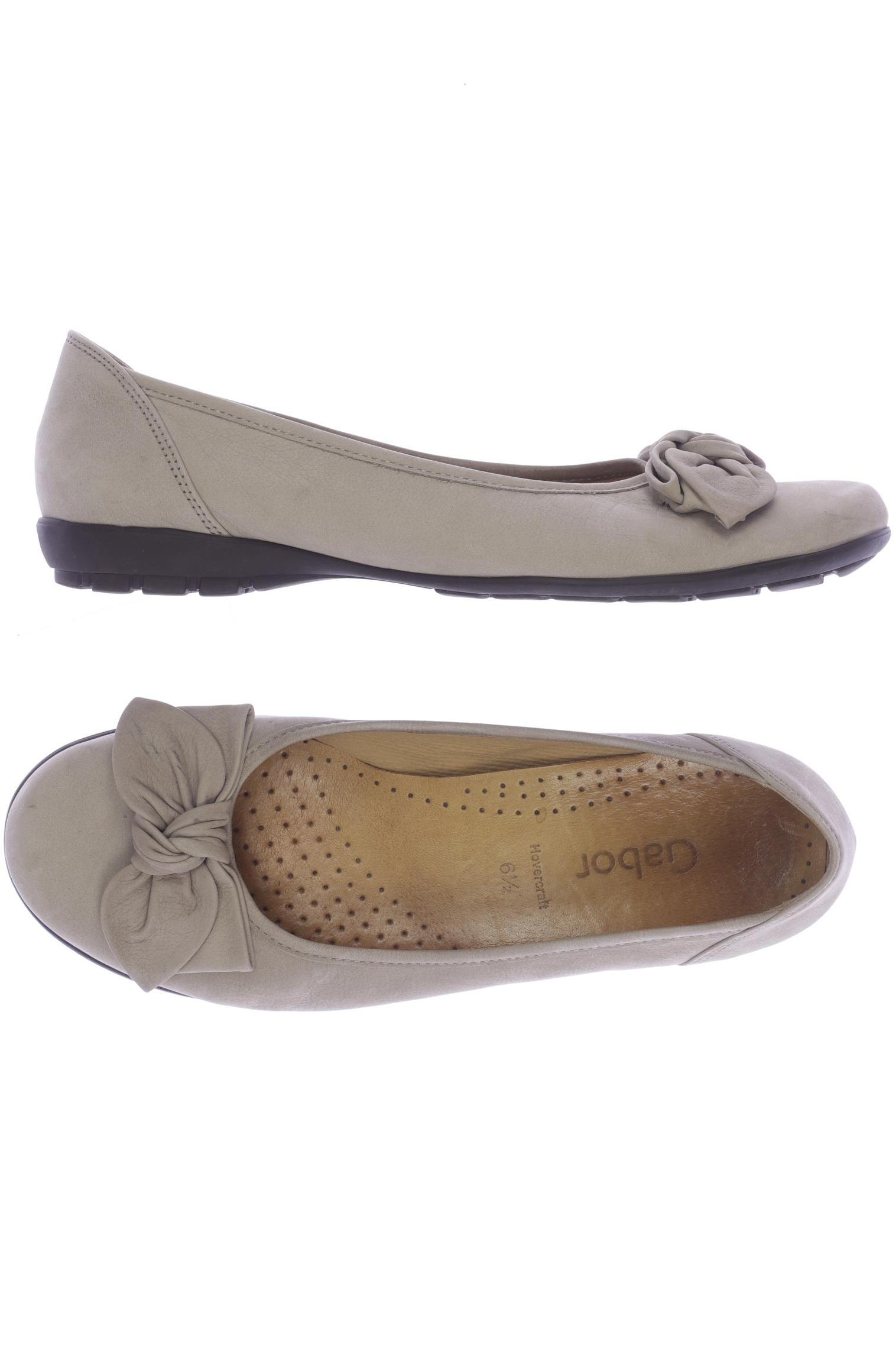 

Gabor Damen Ballerinas, beige, Gr. 6.5