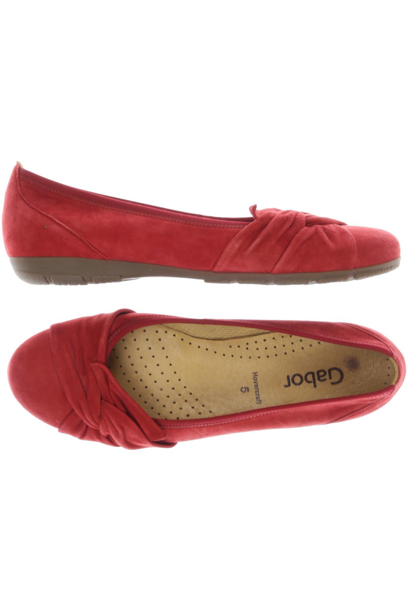 

Gabor Damen Ballerinas, rot, Gr. 5