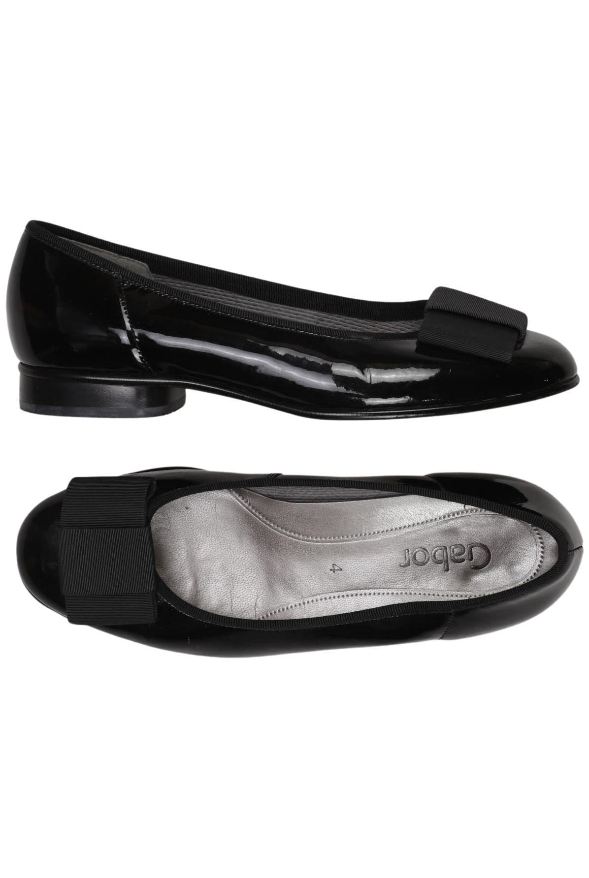 

Gabor Damen Ballerinas, schwarz, Gr. 4