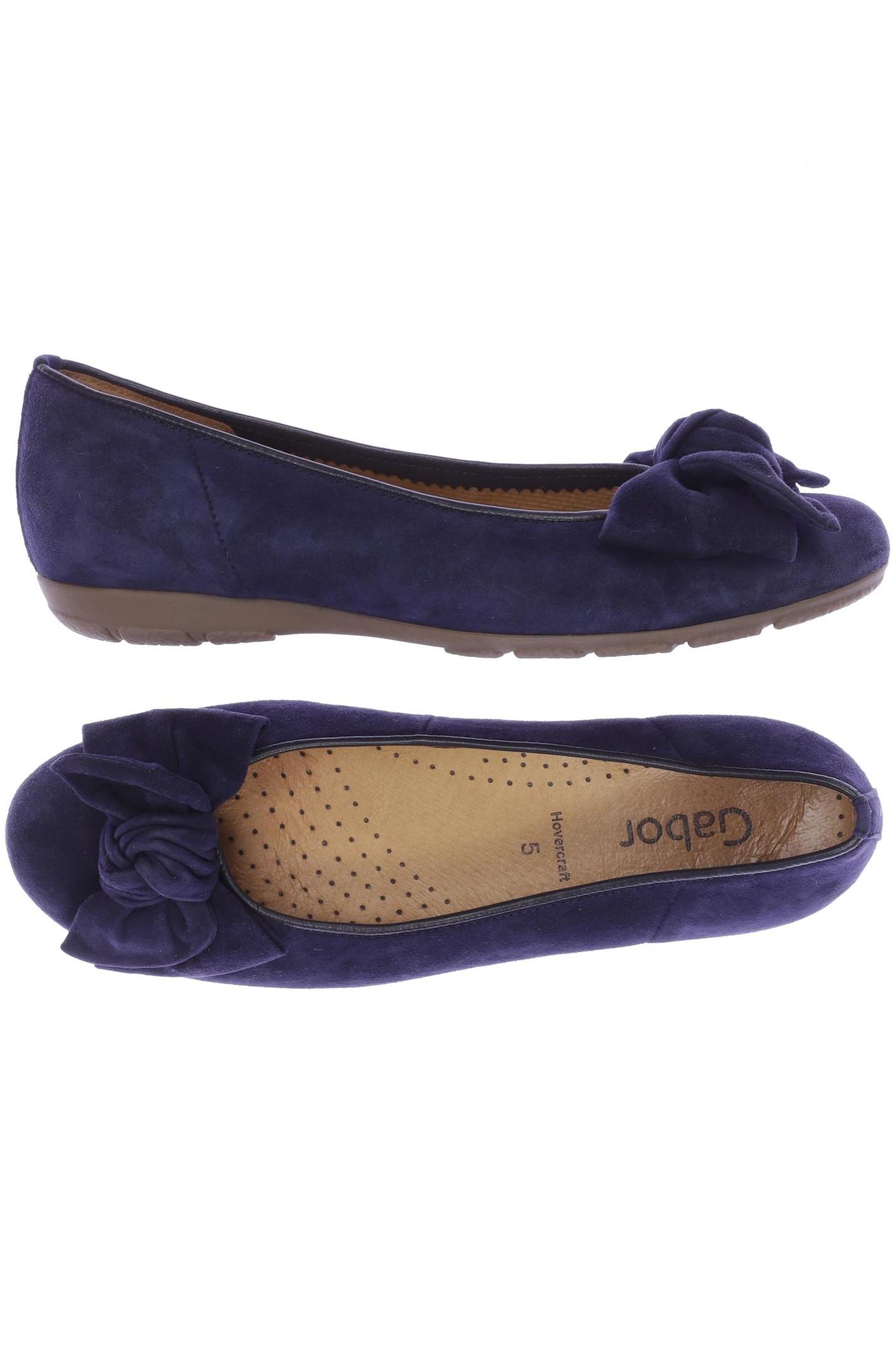 

Gabor Damen Ballerinas, marineblau, Gr. 5