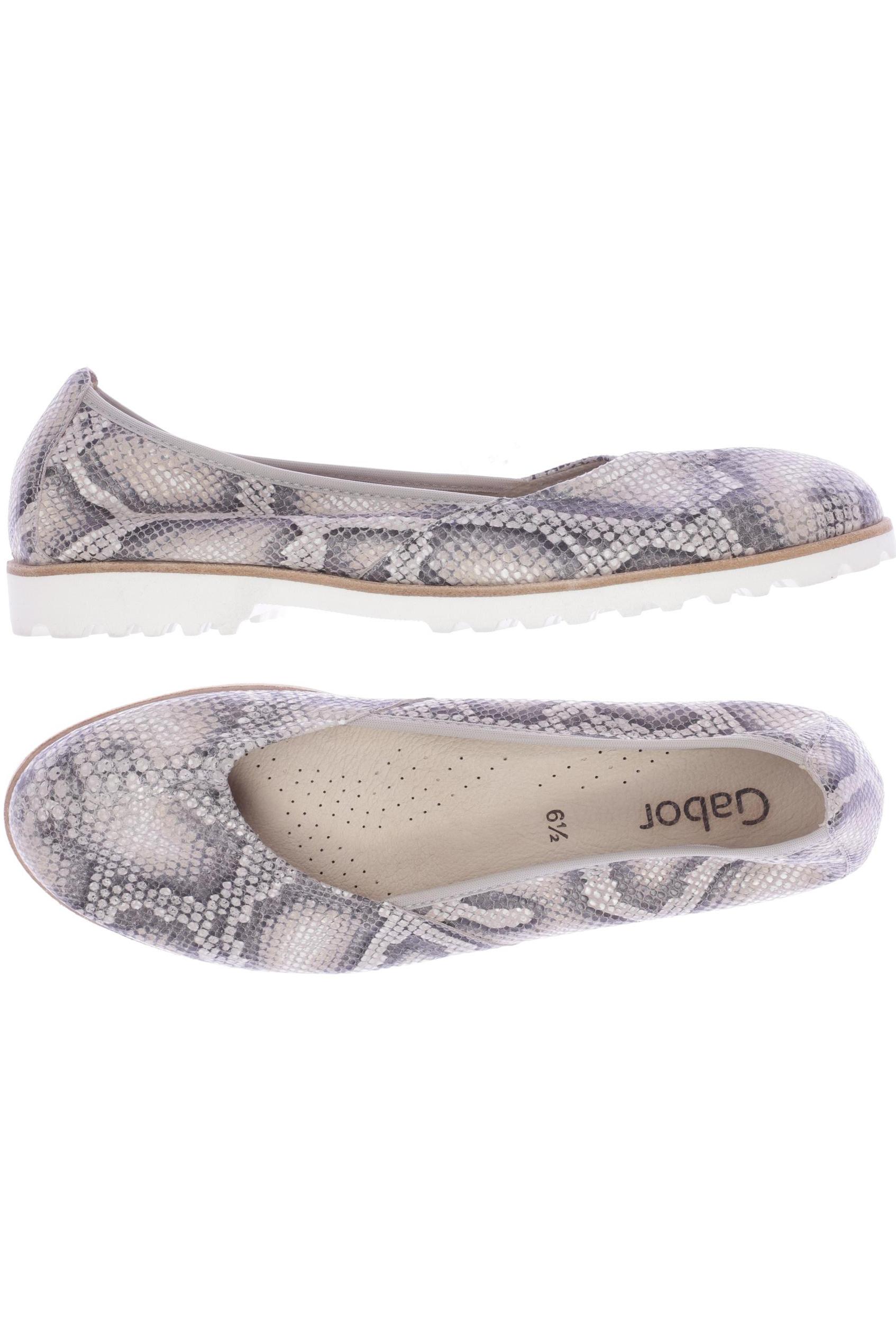 

Gabor Damen Ballerinas, grau, Gr. 6.5