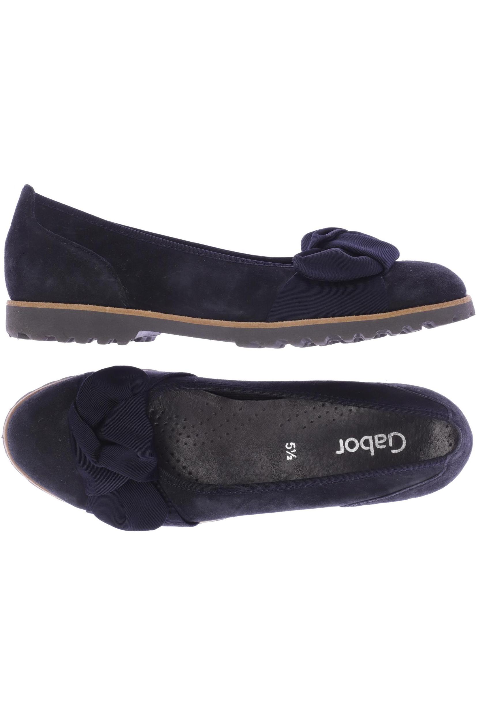 

Gabor Damen Ballerinas, marineblau, Gr. 5.5