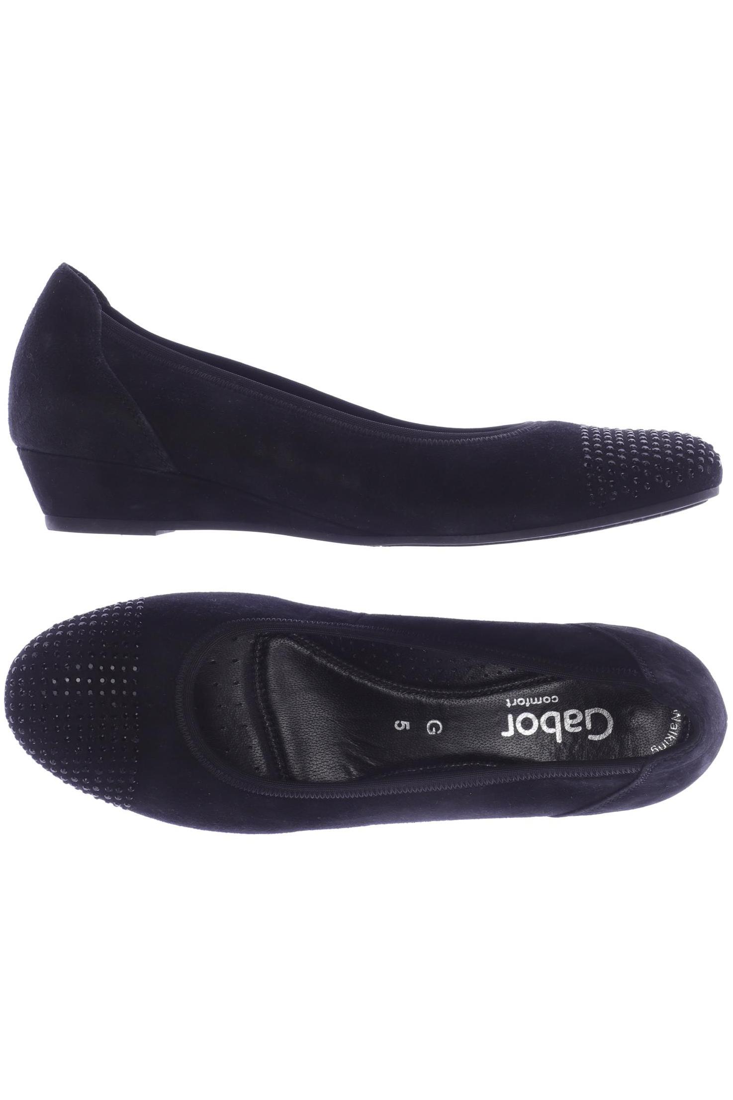 

Gabor Damen Ballerinas, schwarz