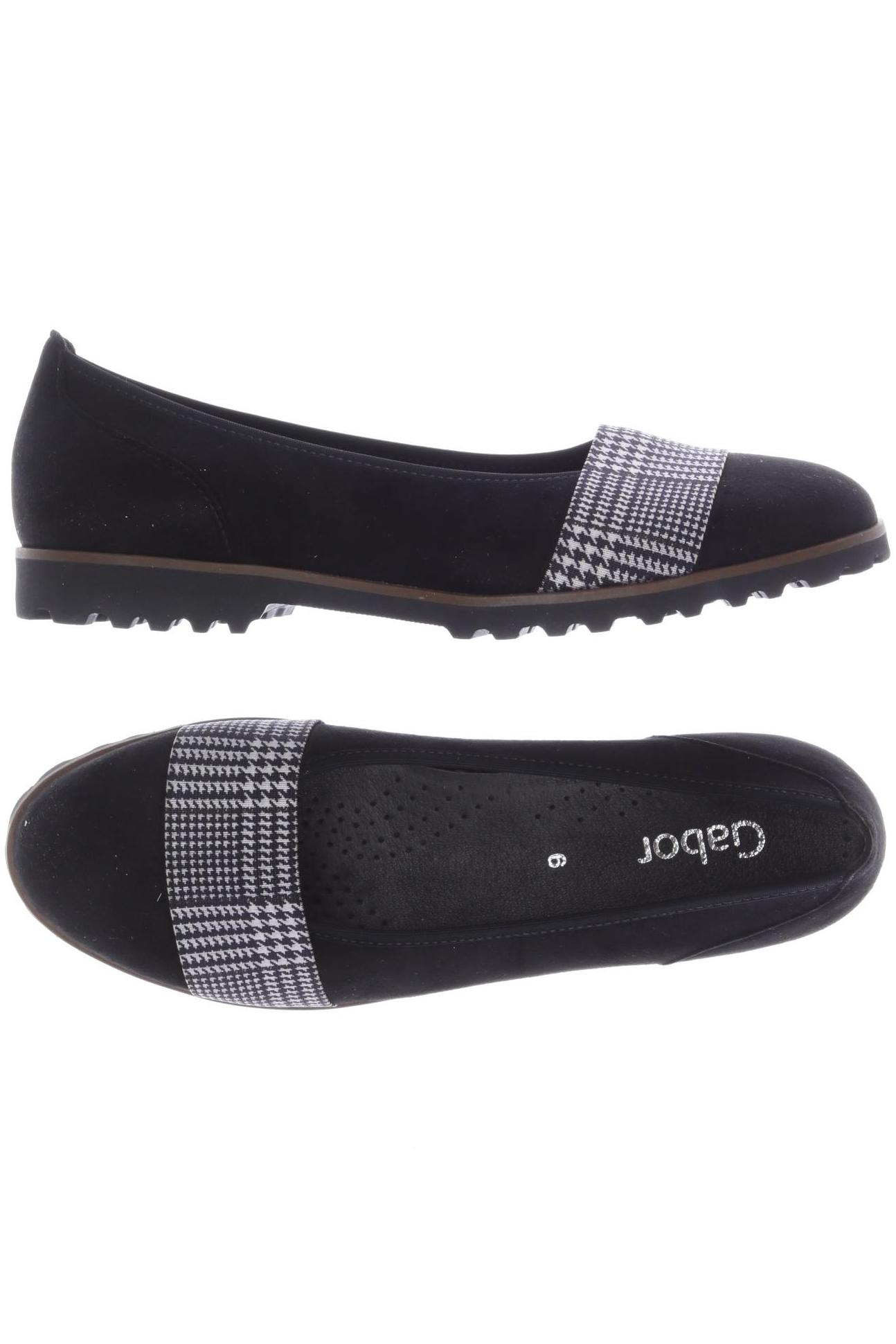 

Gabor Damen Ballerinas, schwarz, Gr. 6