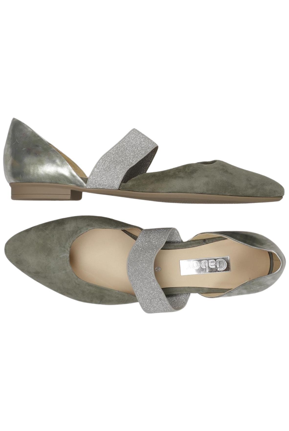 

Gabor Damen Ballerinas, türkis, Gr. 6