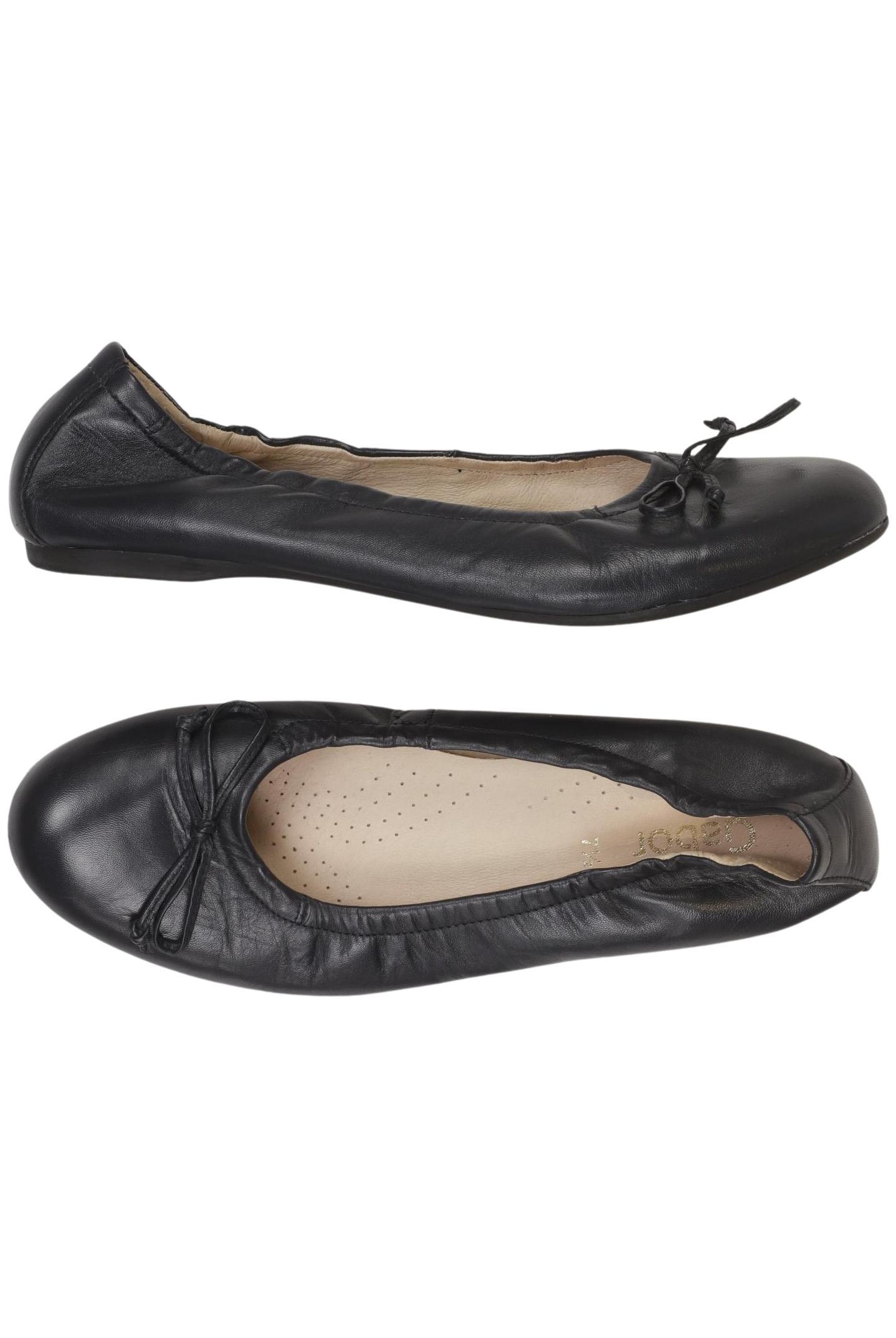 

Gabor Damen Ballerinas, schwarz, Gr. 7.5