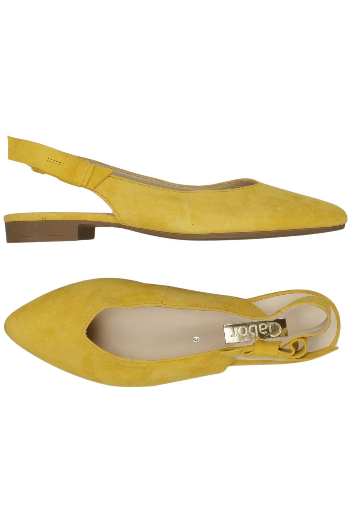 

Gabor Damen Ballerinas, gelb, Gr. 6