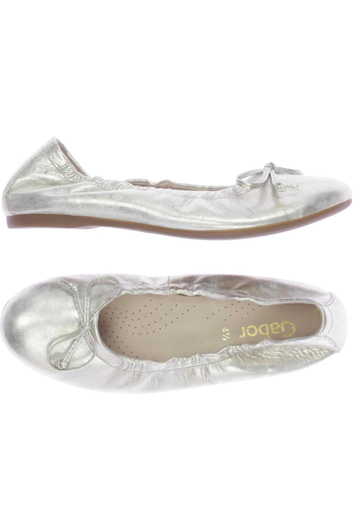 

Gabor Damen Ballerinas, gold, Gr. 4.5