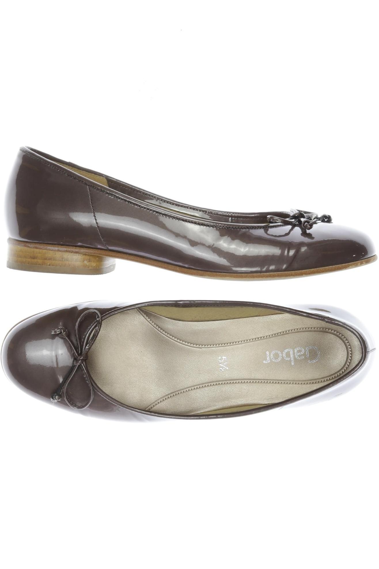 

Gabor Damen Ballerinas, braun, Gr. 5.5