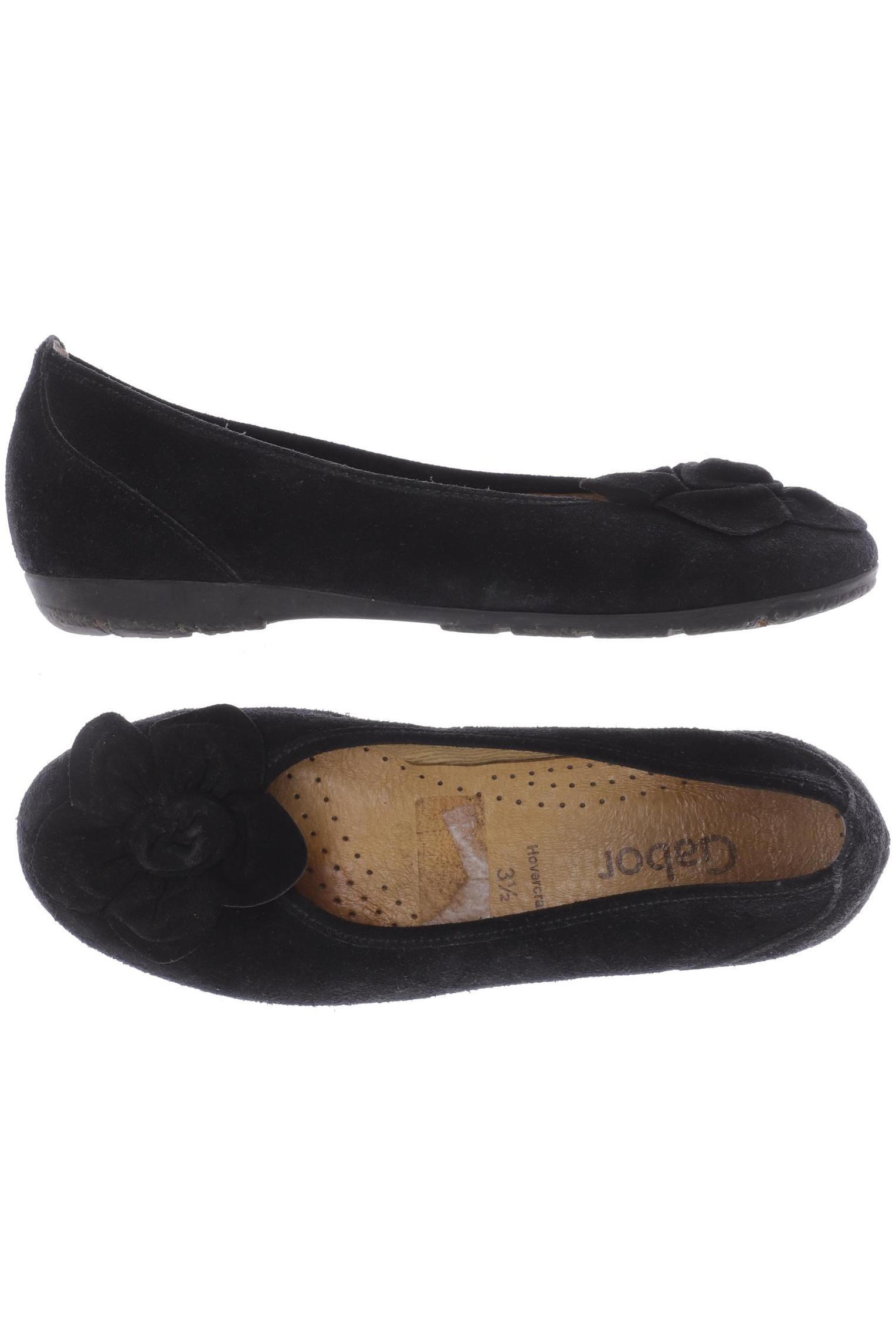 

Gabor Damen Ballerinas, schwarz, Gr. 3.5