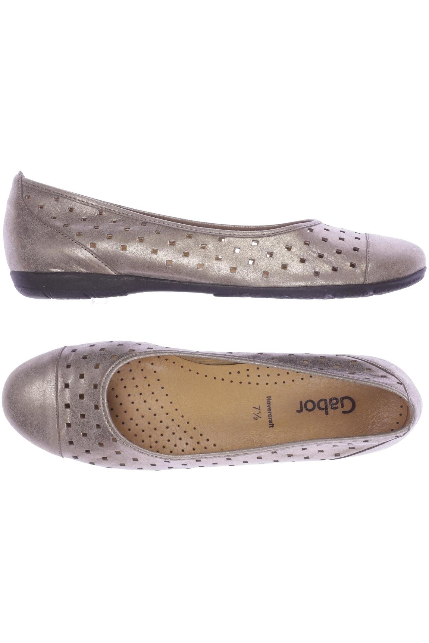 

Gabor Damen Ballerinas, beige, Gr. 7.5