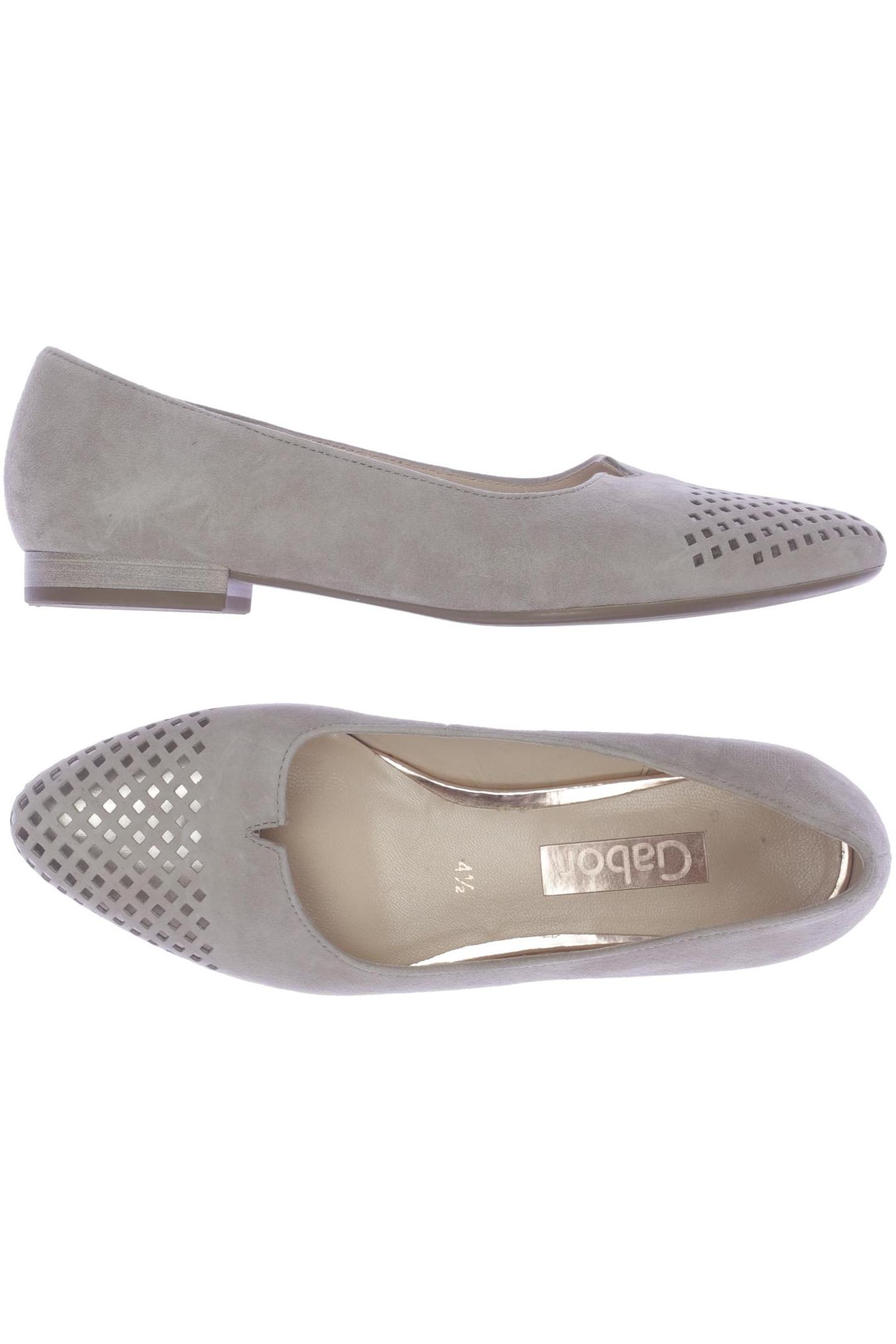 

Gabor Damen Ballerinas, grau, Gr. 4.5