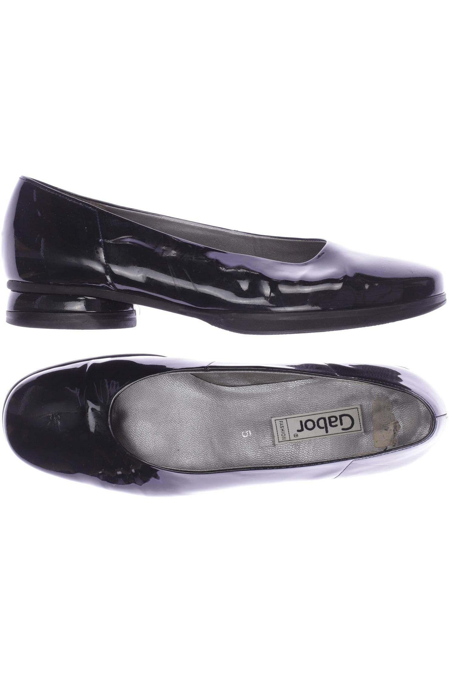 

Gabor Damen Ballerinas, schwarz, Gr. 5