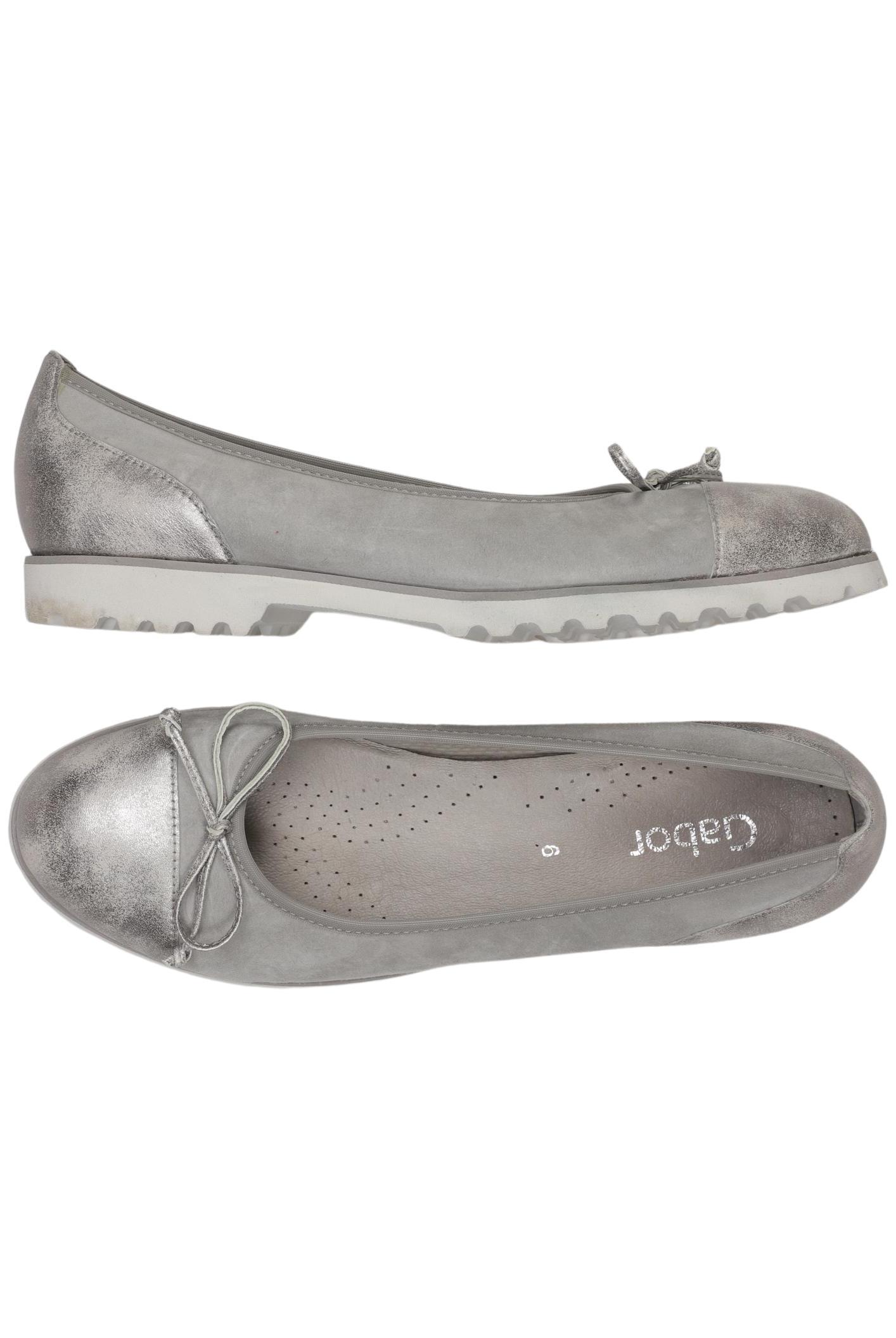 

Gabor Damen Ballerinas, grau, Gr. 6