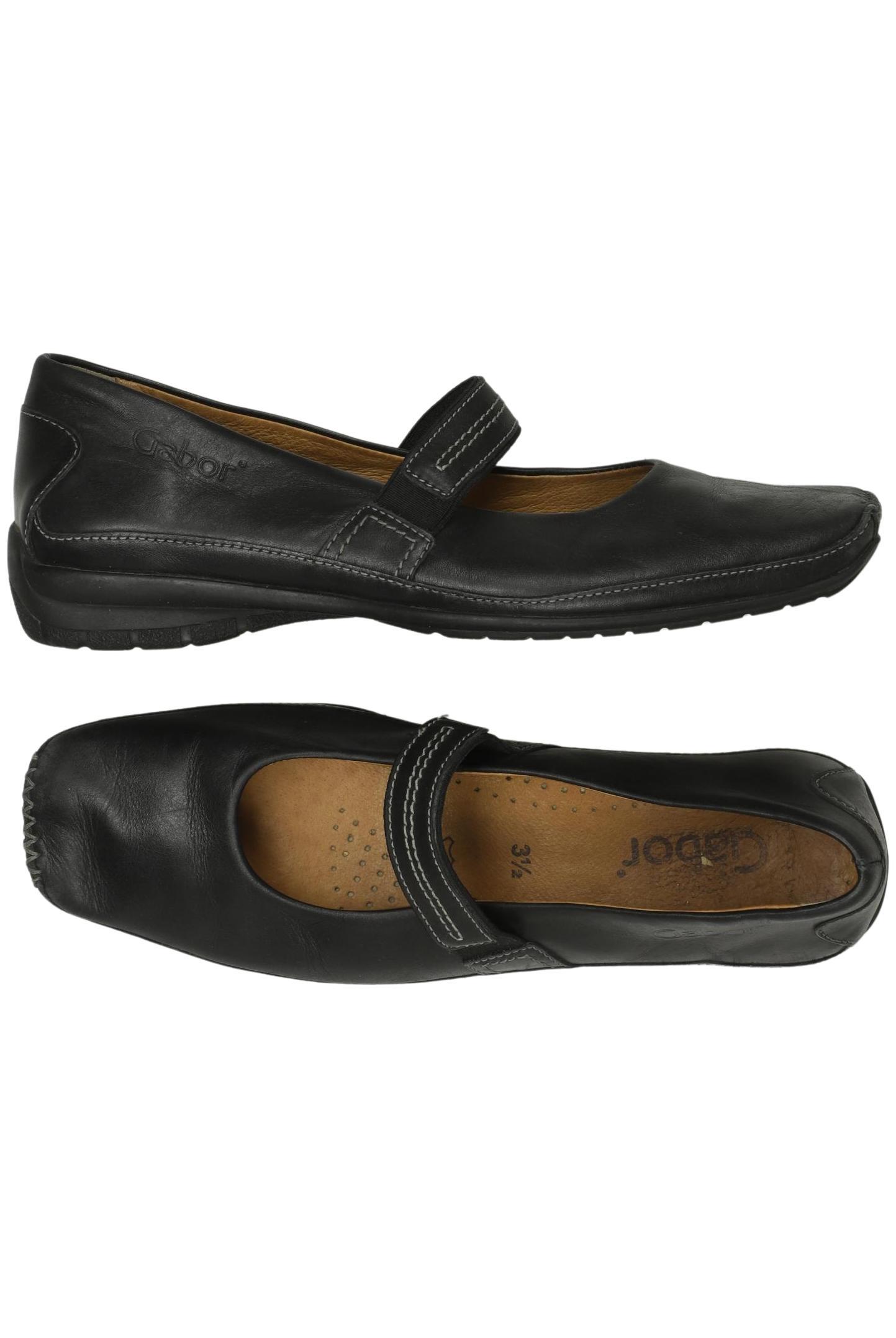 

Gabor Damen Ballerinas, schwarz, Gr. 3.5