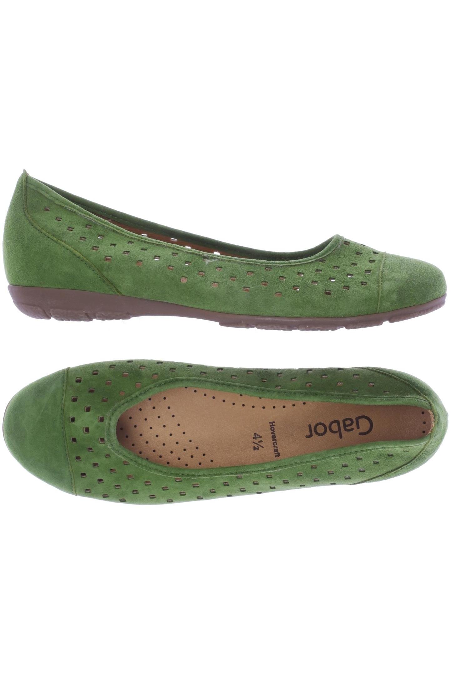 

Gabor Damen Ballerinas, grün, Gr. 4.5