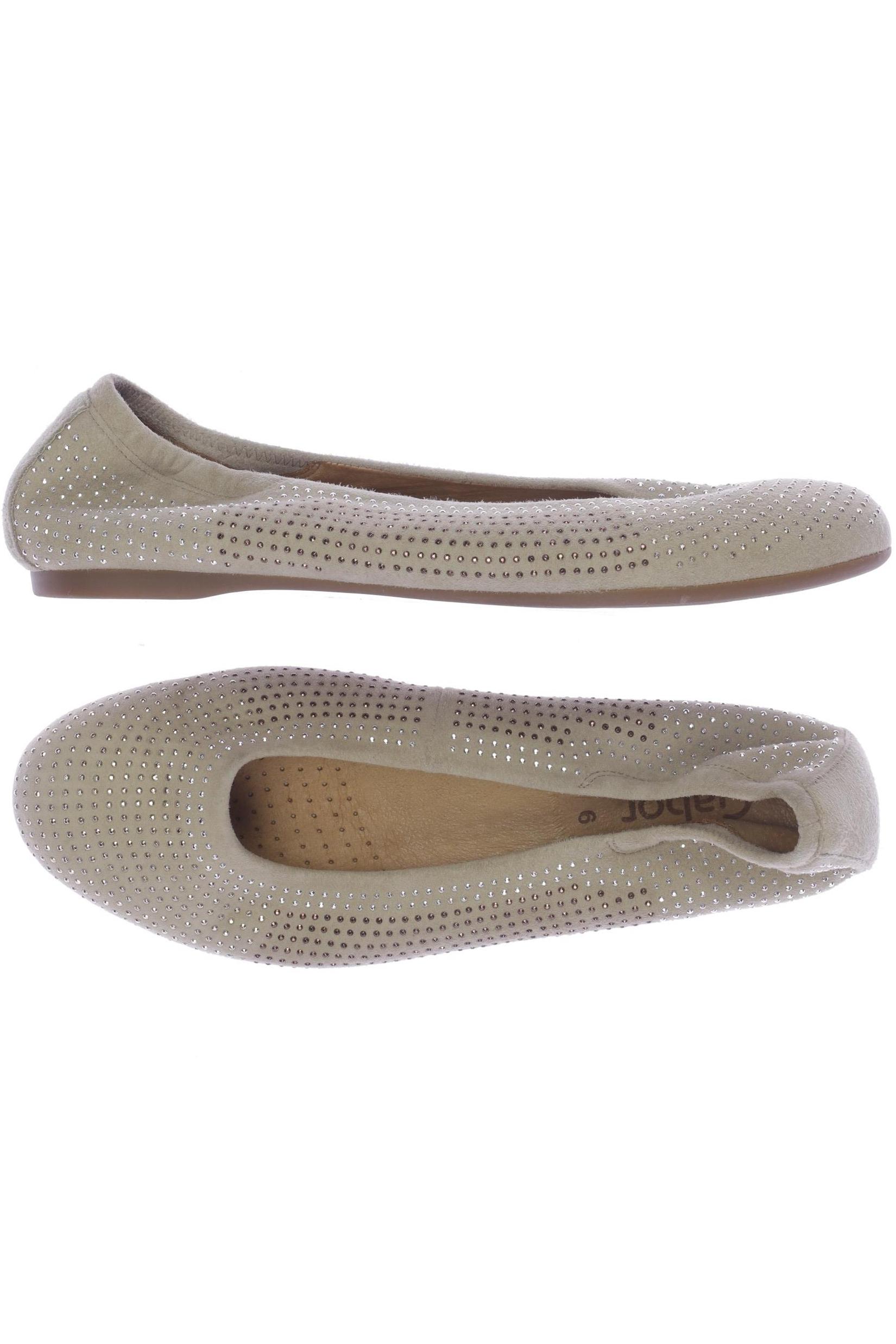 

Gabor Damen Ballerinas, beige, Gr. 6