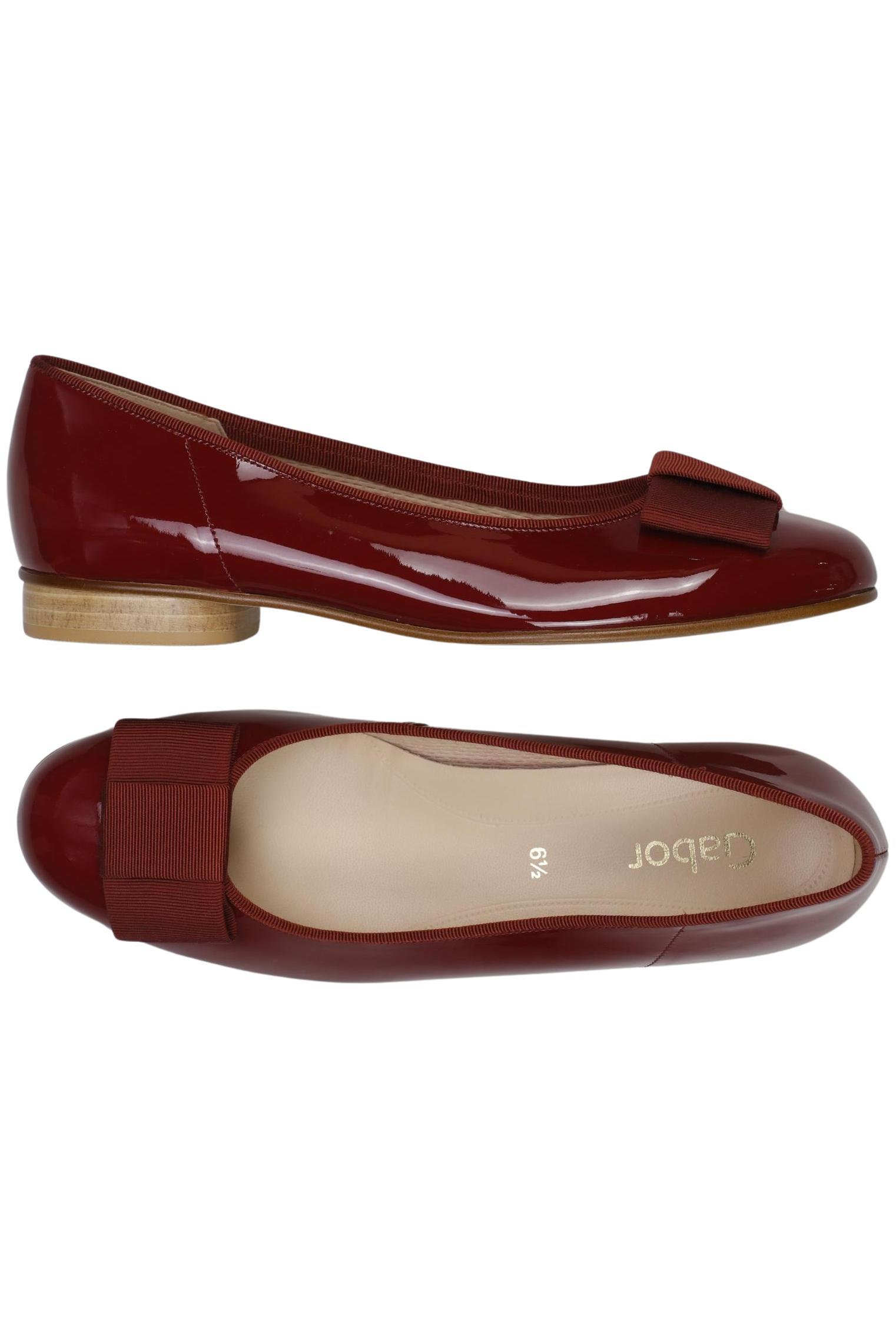 

Gabor Damen Ballerinas, rot, Gr. 6.5