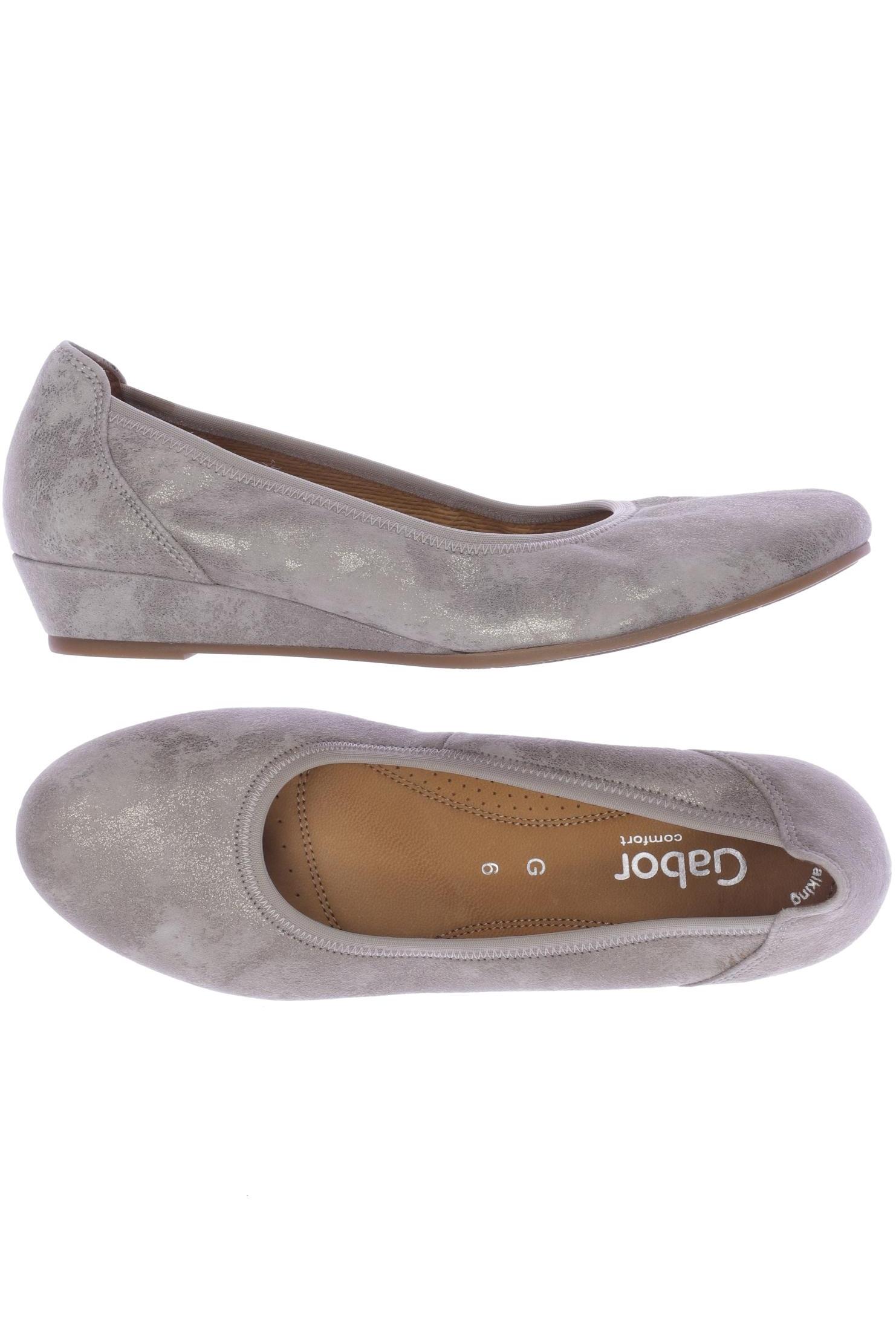 

Gabor Damen Ballerinas, beige, Gr. 6