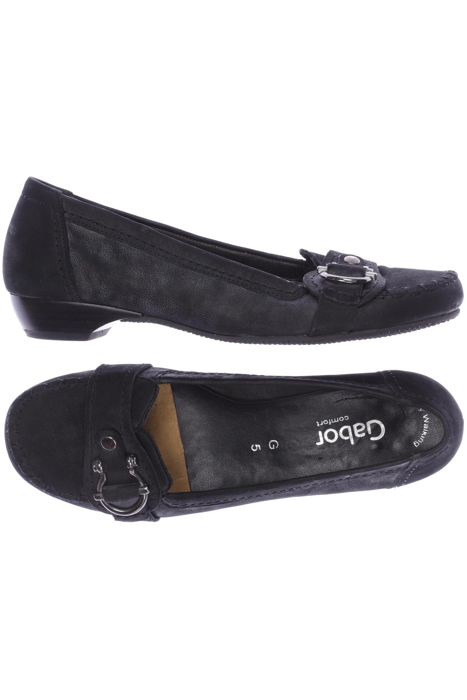 

Gabor Damen Ballerinas, schwarz, Gr. 5