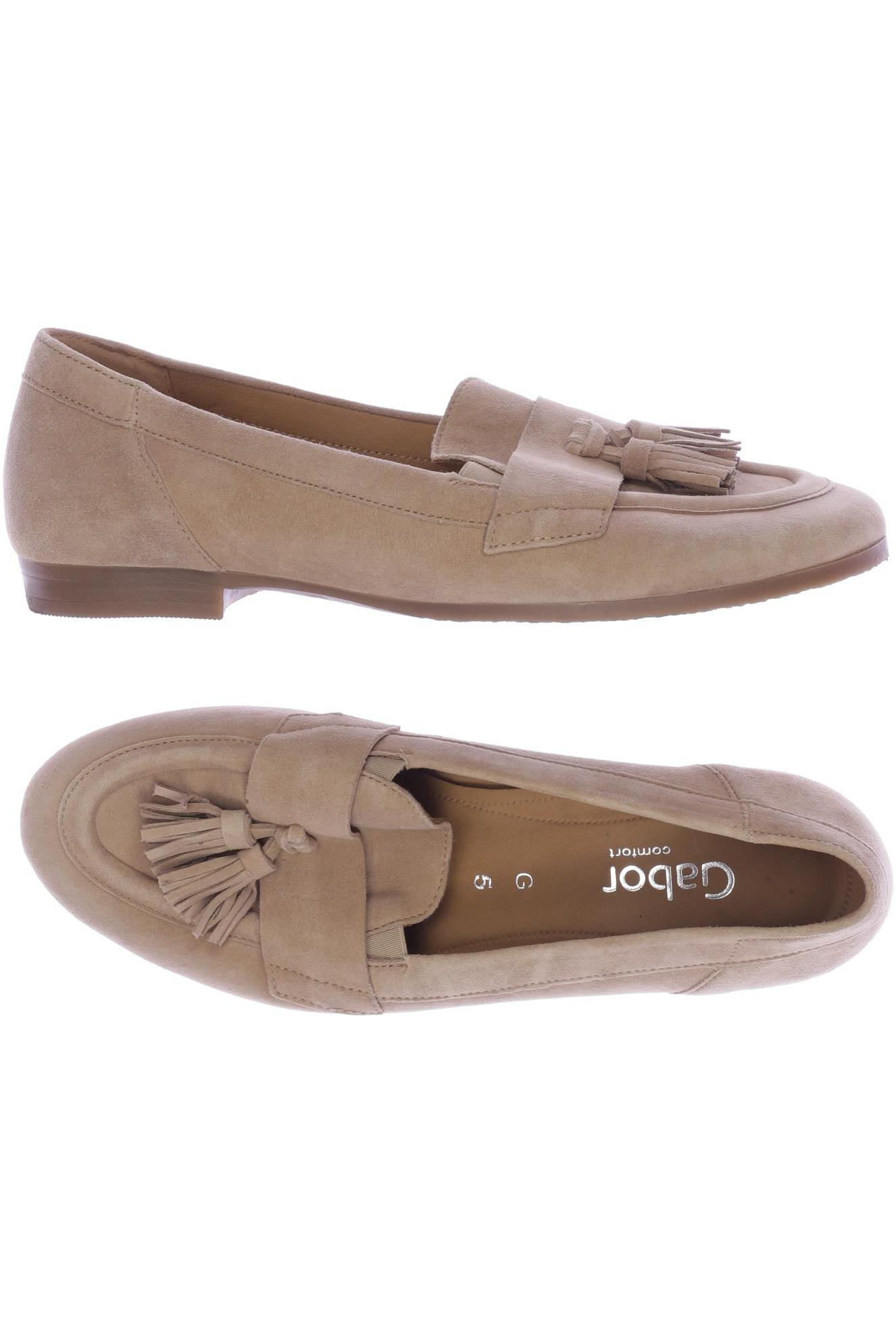 

Gabor Damen Ballerinas, beige, Gr. 5