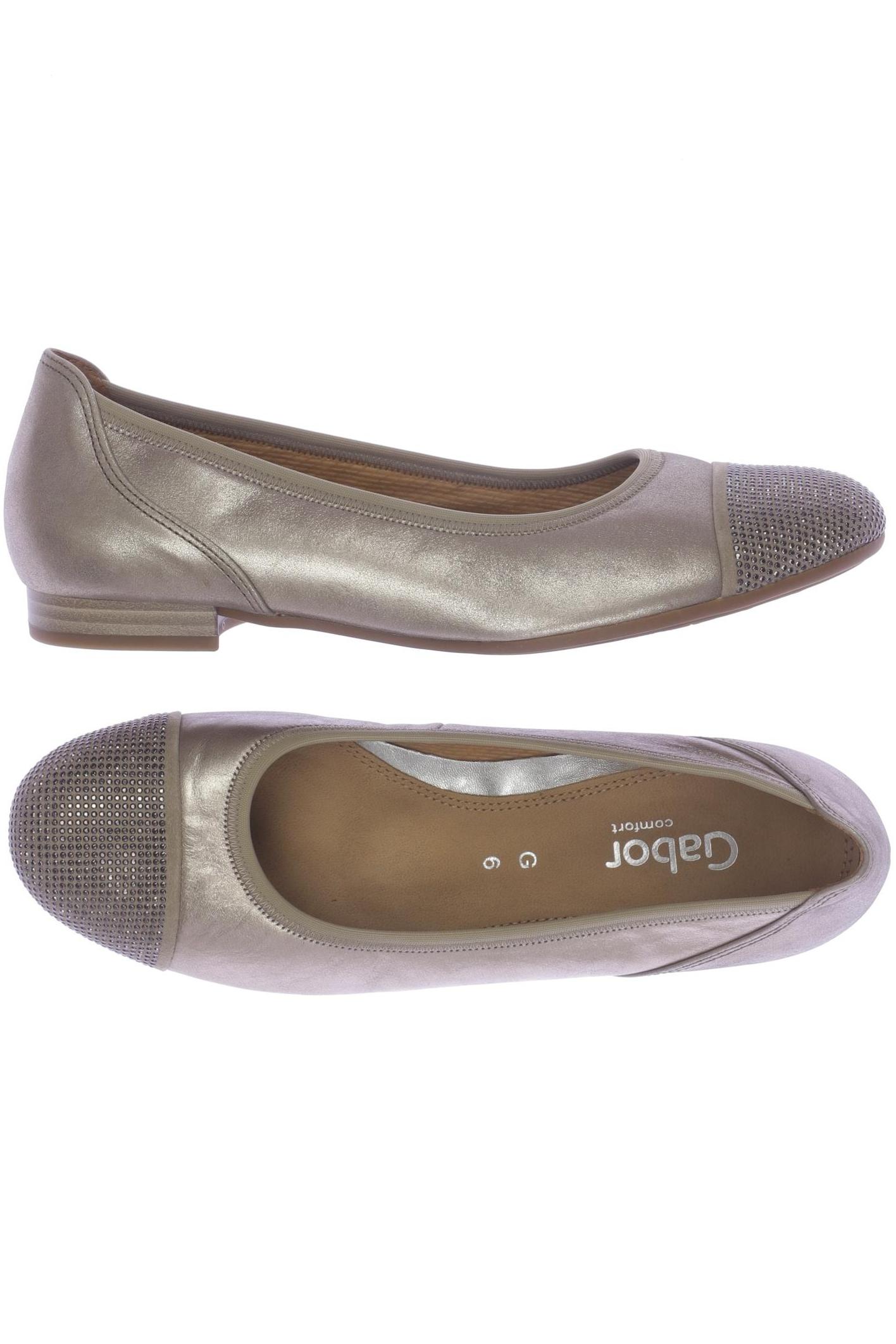 

Gabor Damen Ballerinas, beige, Gr. 6