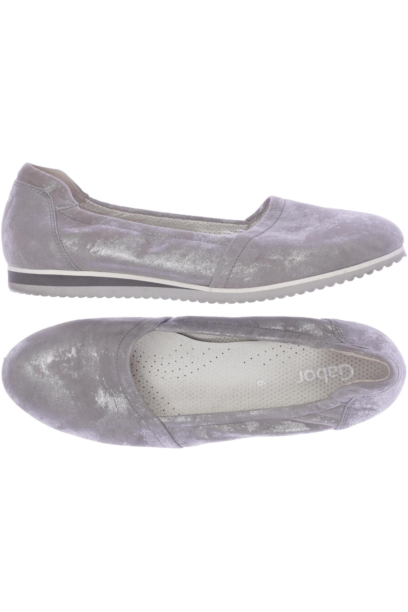 

Gabor Damen Ballerinas, grau, Gr. 8