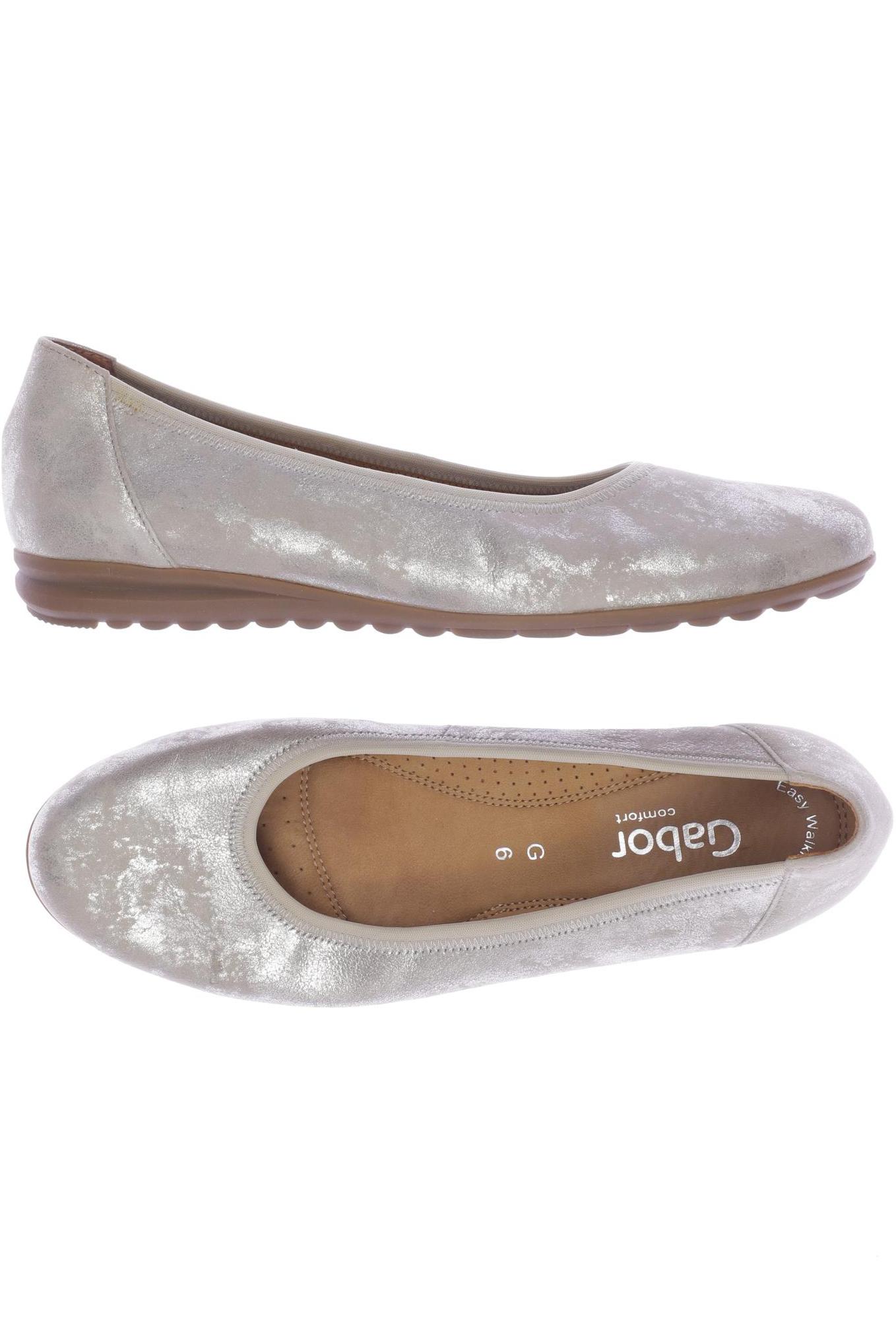 

Gabor Damen Ballerinas, silber, Gr. 6