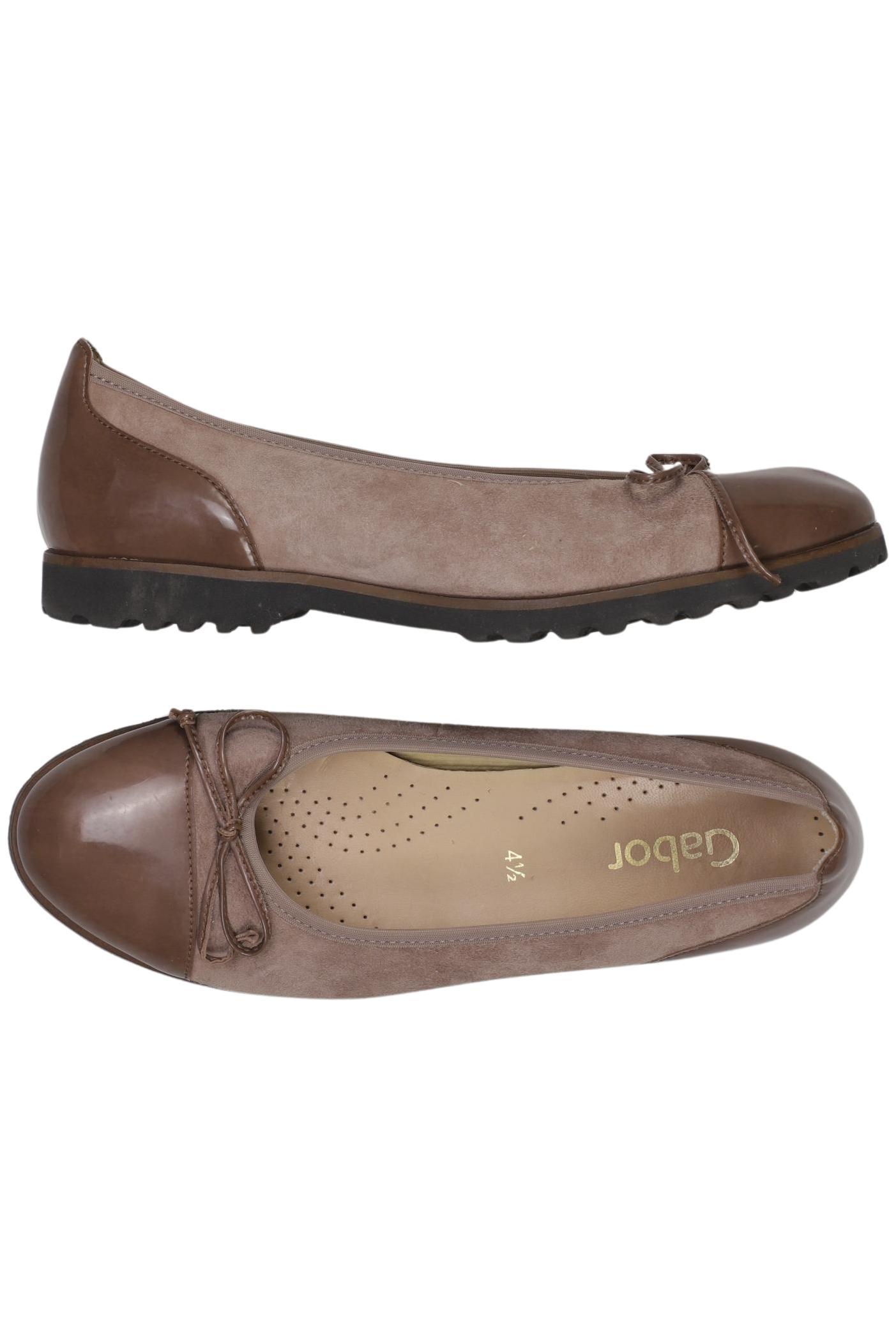 

Gabor Damen Ballerinas, braun, Gr. 4.5