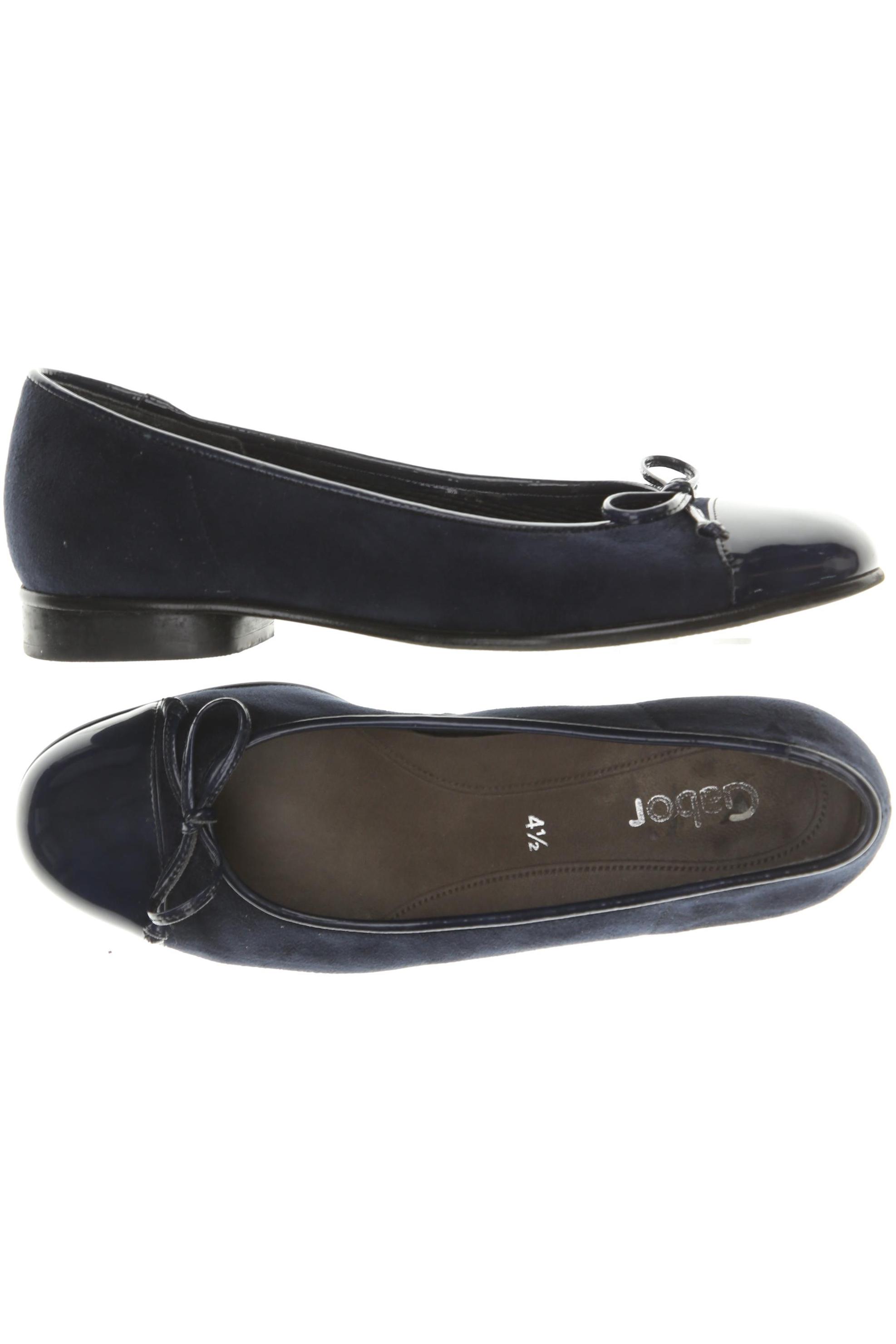 

Gabor Damen Ballerinas, blau, Gr. 4.5