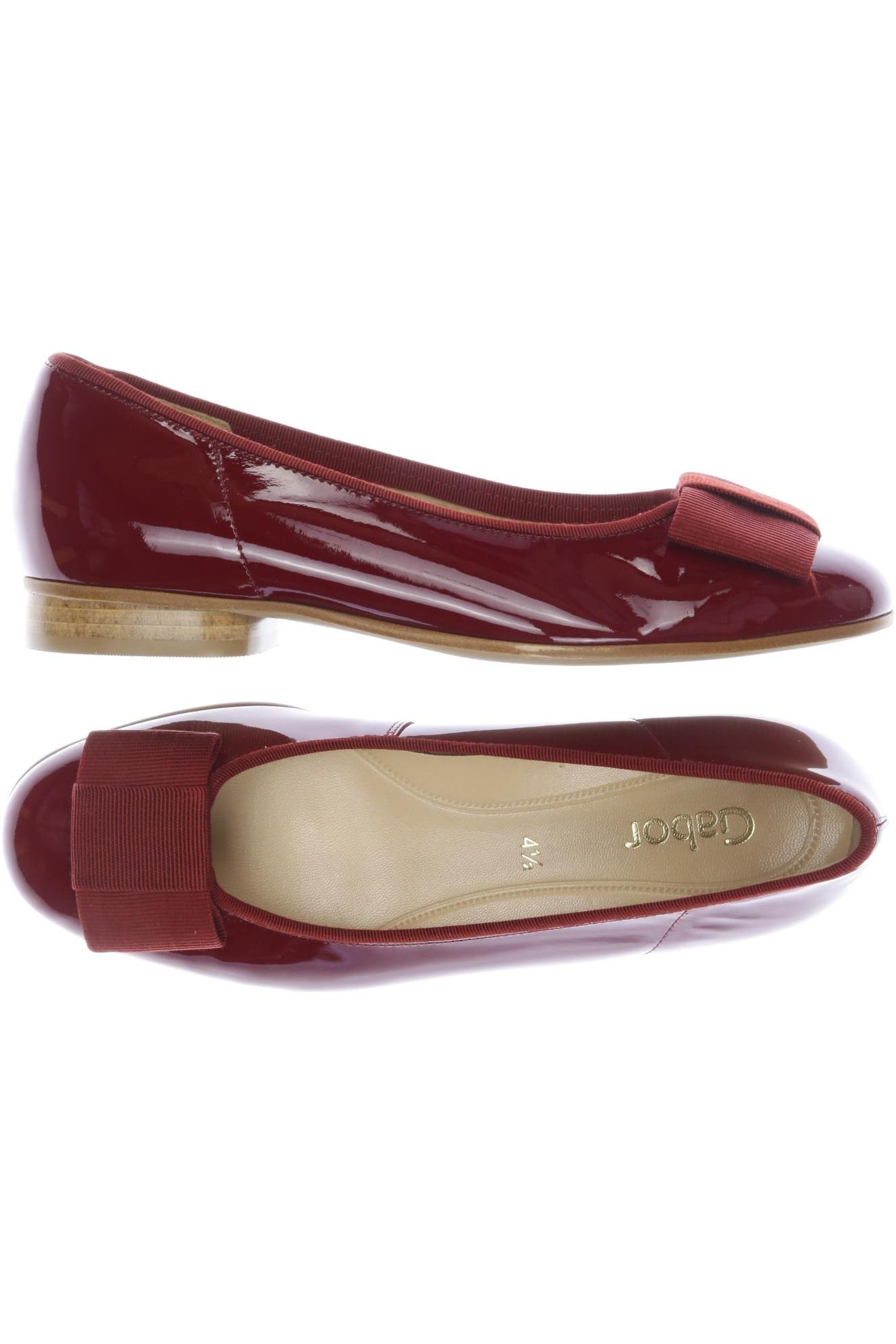 

Gabor Damen Ballerinas, rot, Gr. 4.5
