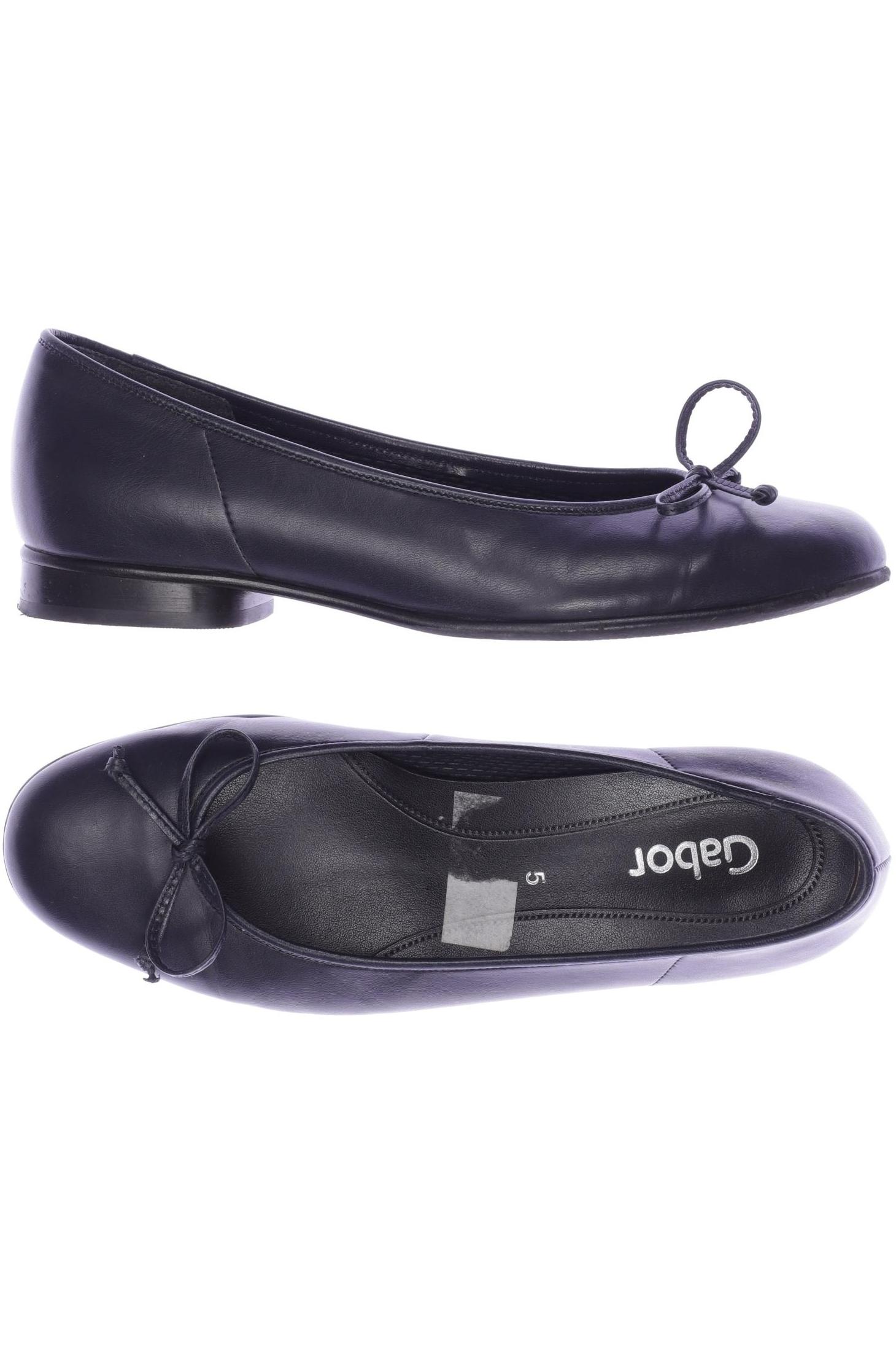

Gabor Damen Ballerinas, marineblau, Gr. 5