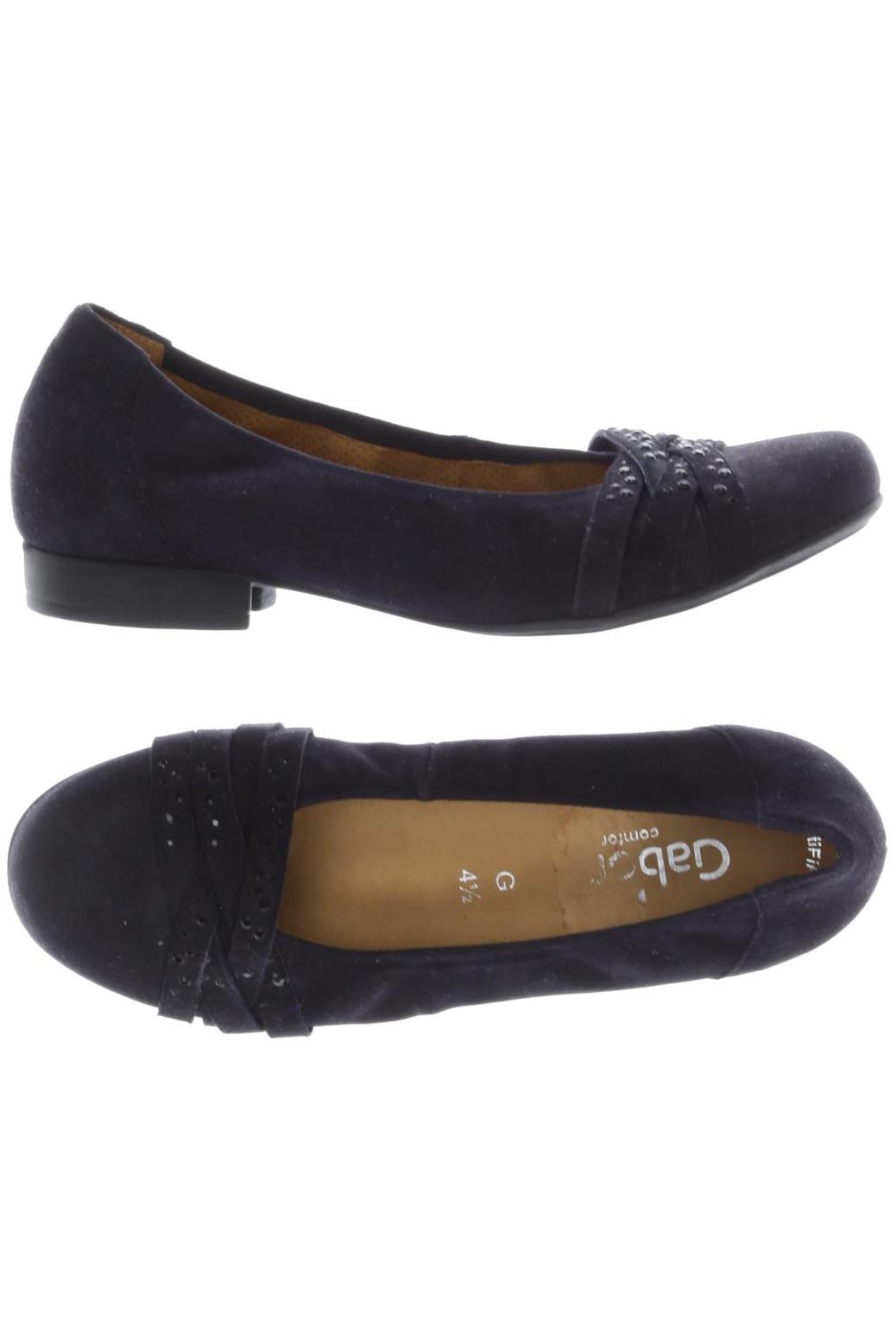 

Gabor Damen Ballerinas, schwarz, Gr. 4.5