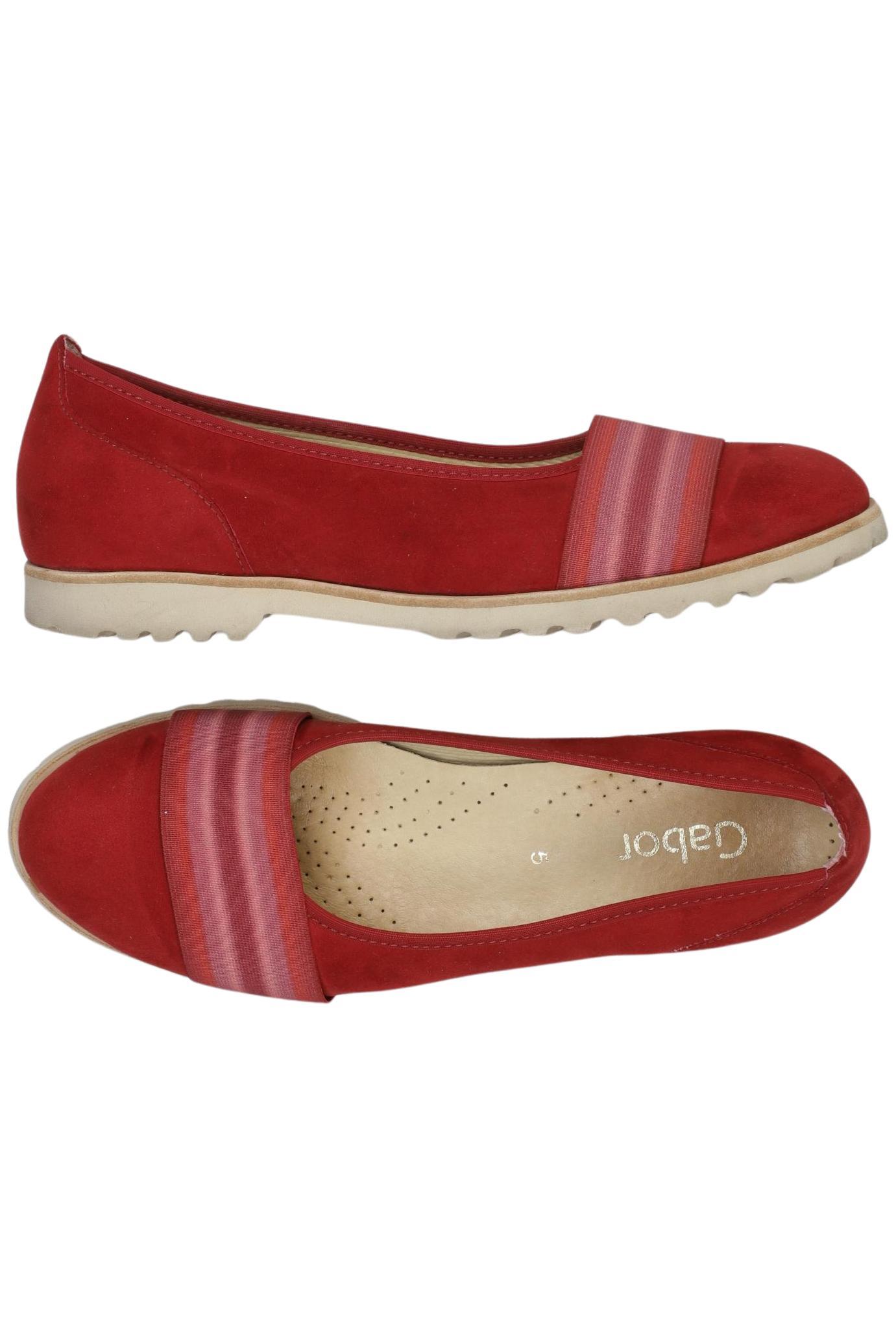 

Gabor Damen Ballerinas, rot, Gr. 5