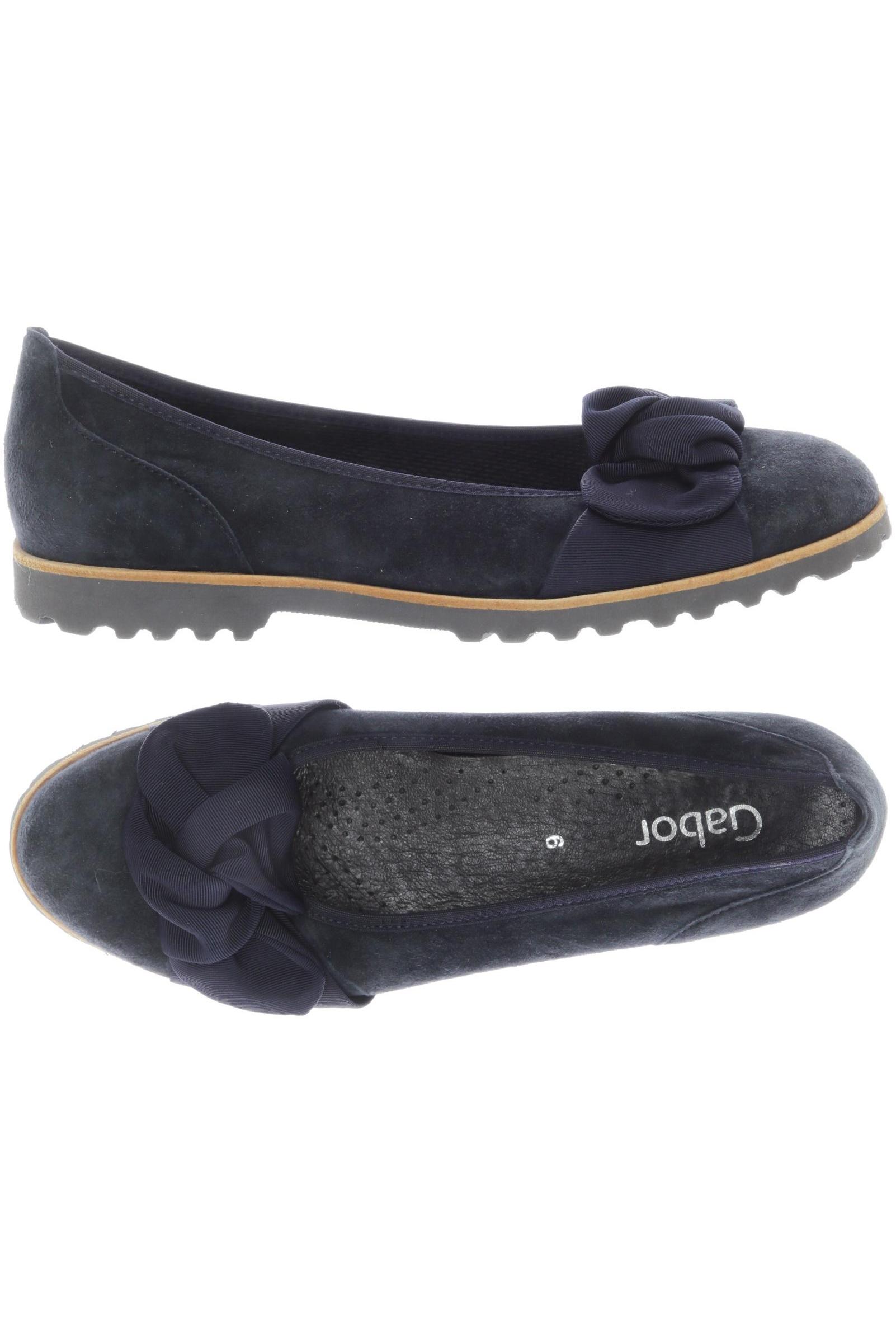 

Gabor Damen Ballerinas, marineblau, Gr. 6