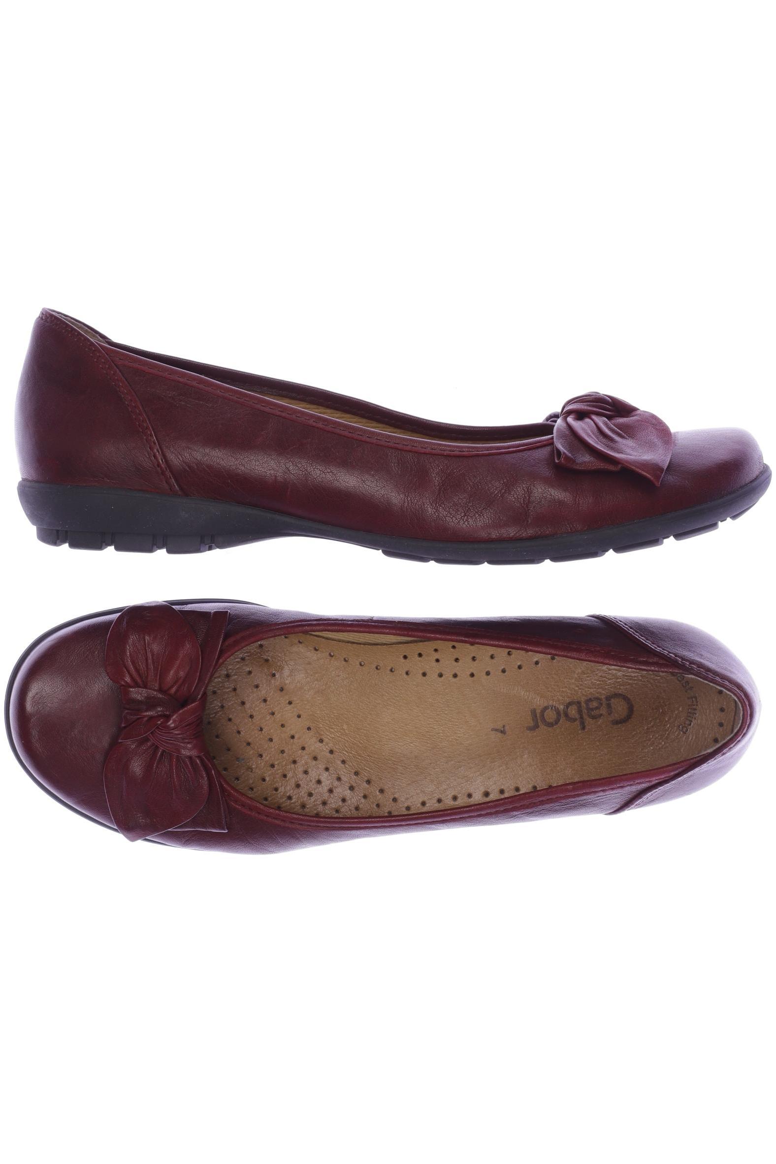

Gabor Damen Ballerinas, bordeaux, Gr. 7