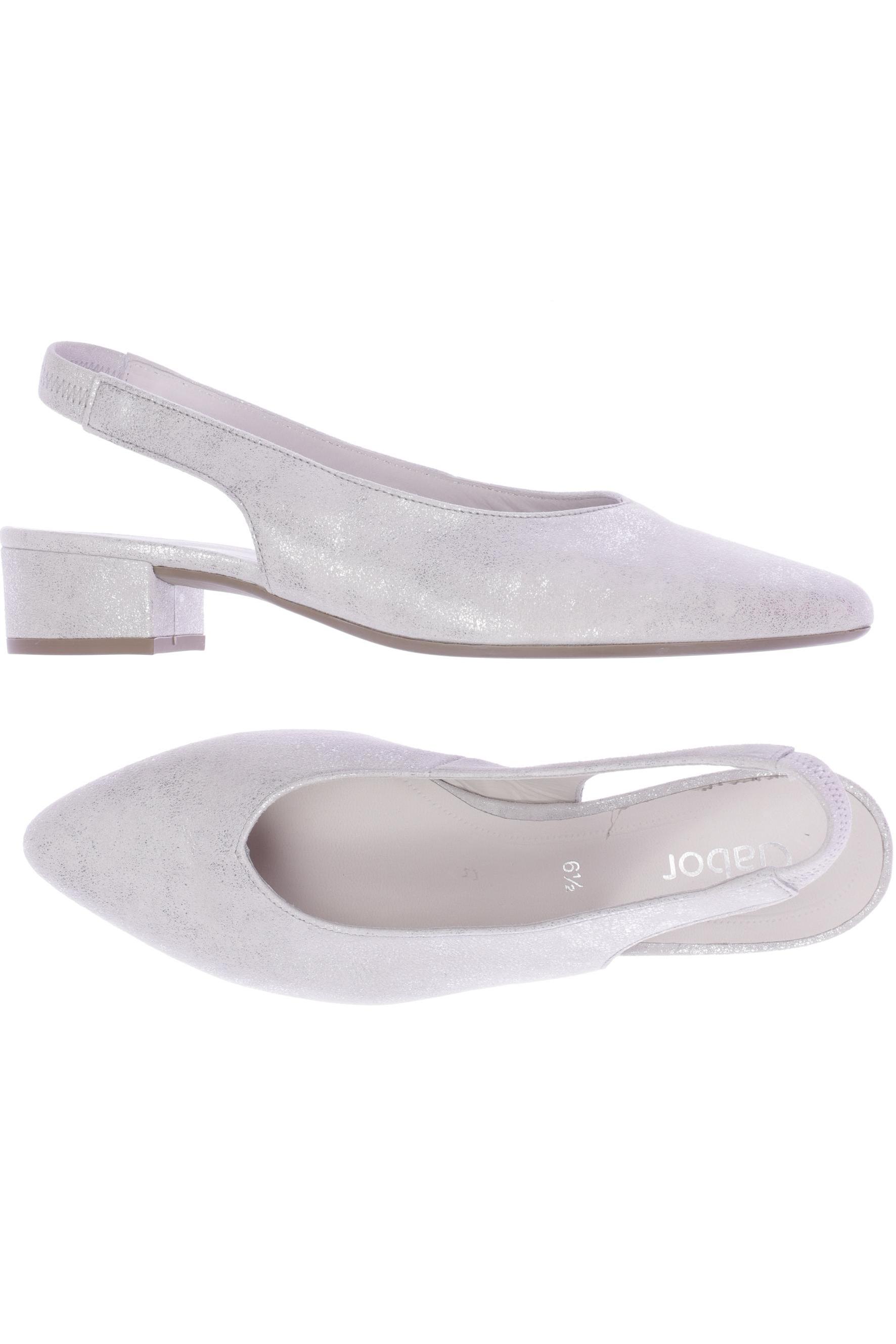 

Gabor Damen Ballerinas, weiß, Gr. 6.5