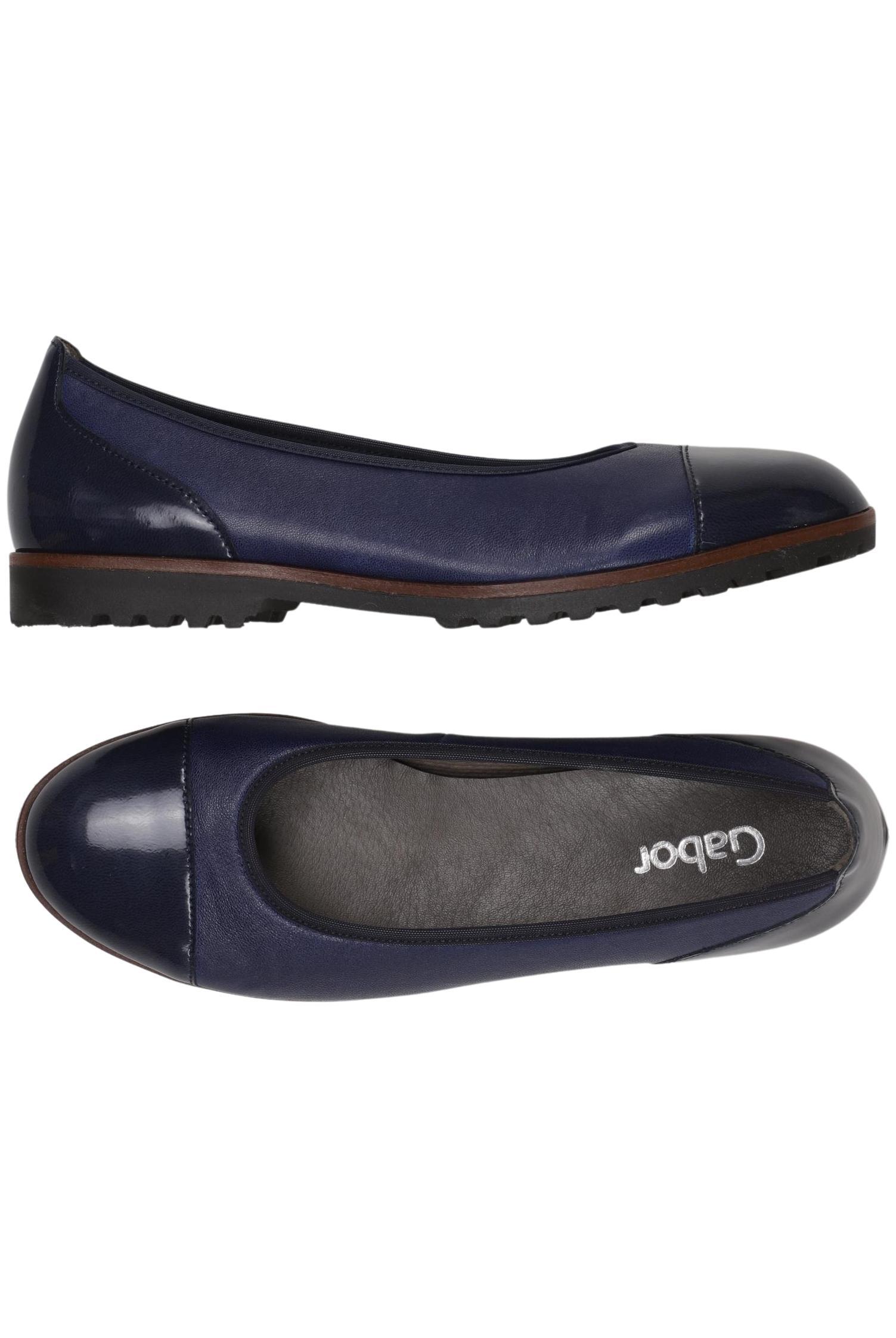 

Gabor Damen Ballerinas, marineblau, Gr. 5.5