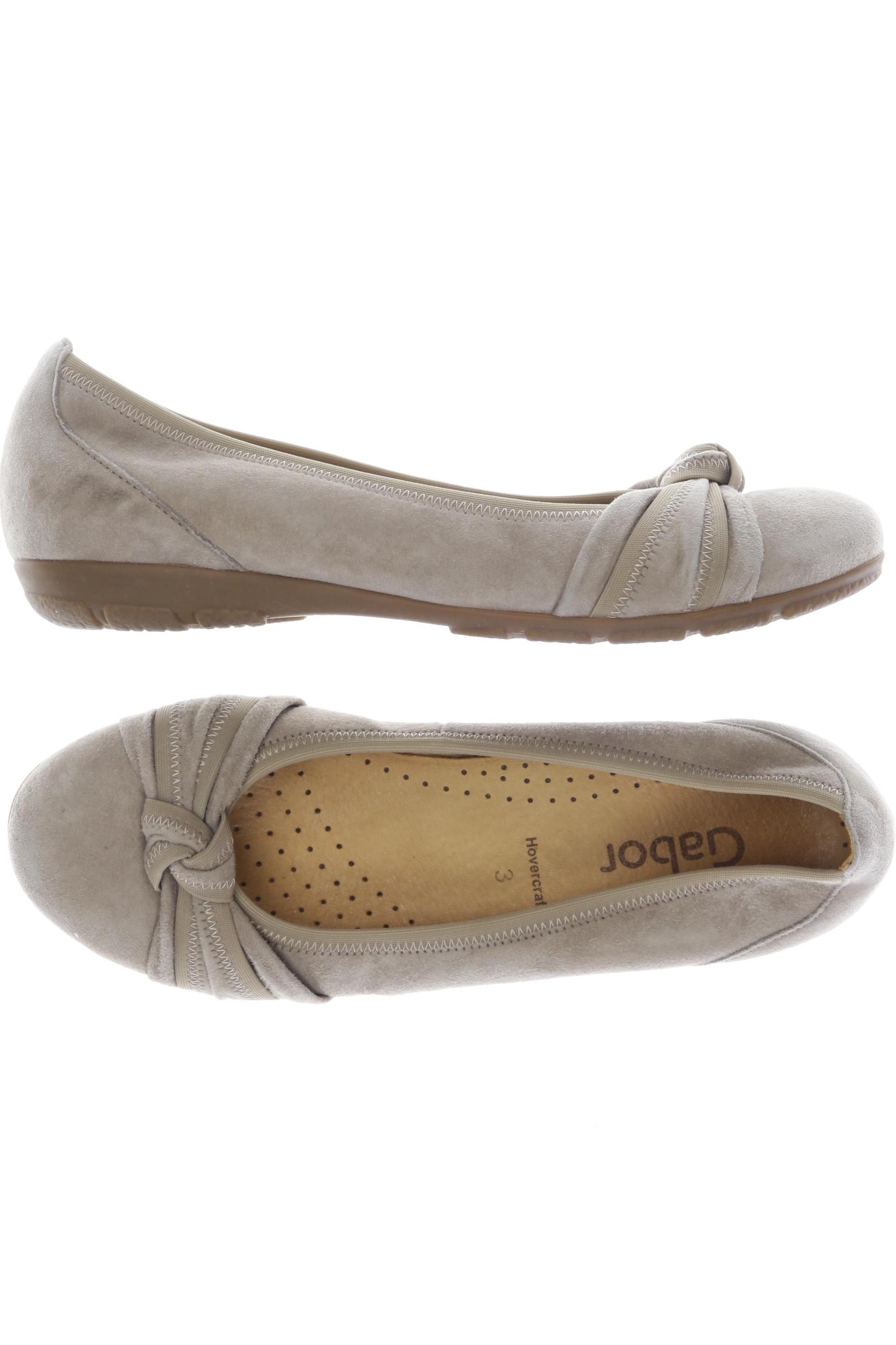 

Gabor Damen Ballerinas, beige, Gr. 3