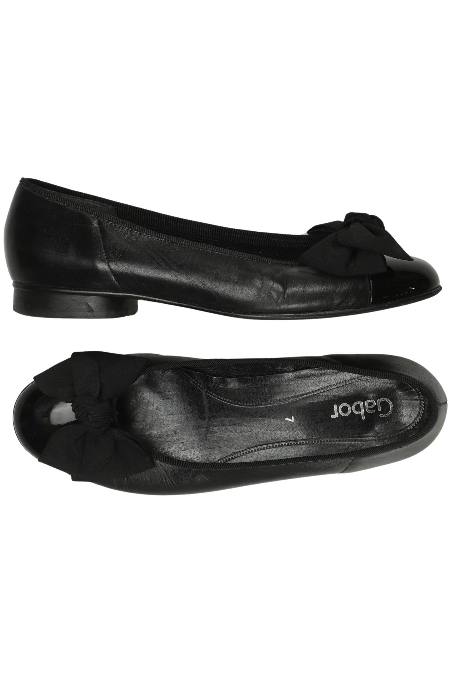 

Gabor Damen Ballerinas, schwarz, Gr. 7