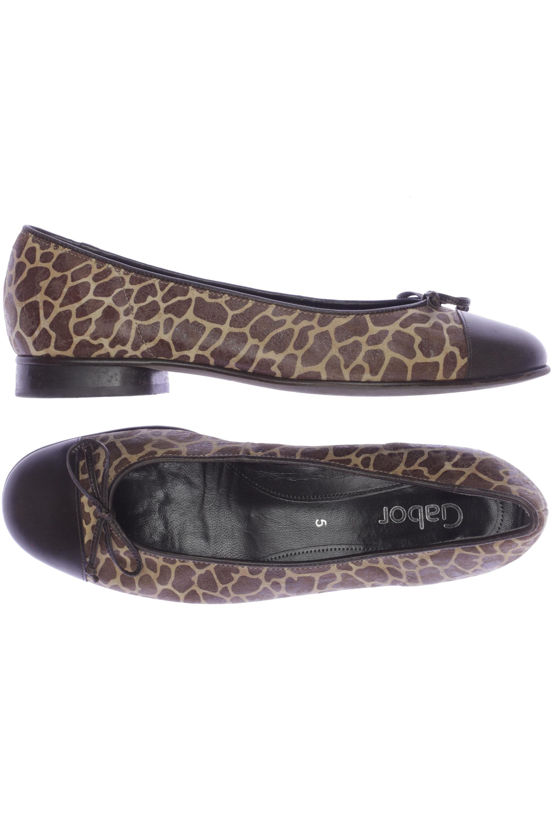 

Gabor Damen Ballerinas, braun, Gr. 5