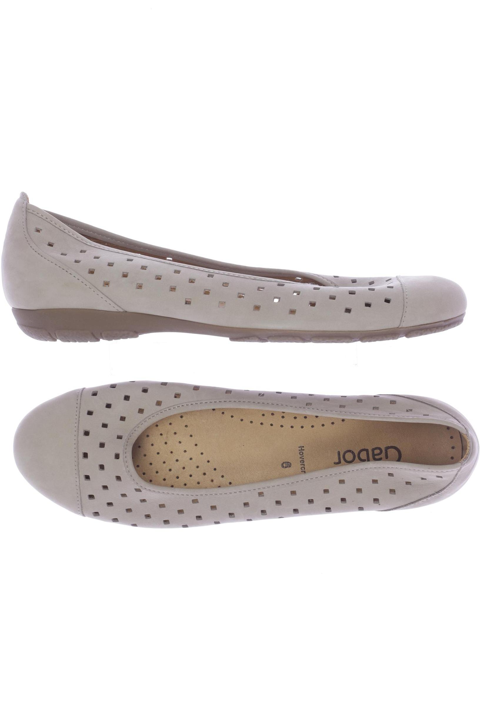 

Gabor Damen Ballerinas, beige, Gr. 6
