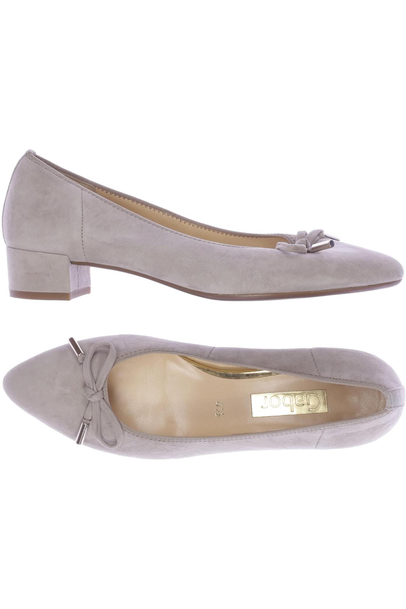 

Gabor Damen Ballerinas, grau, Gr. 4.5