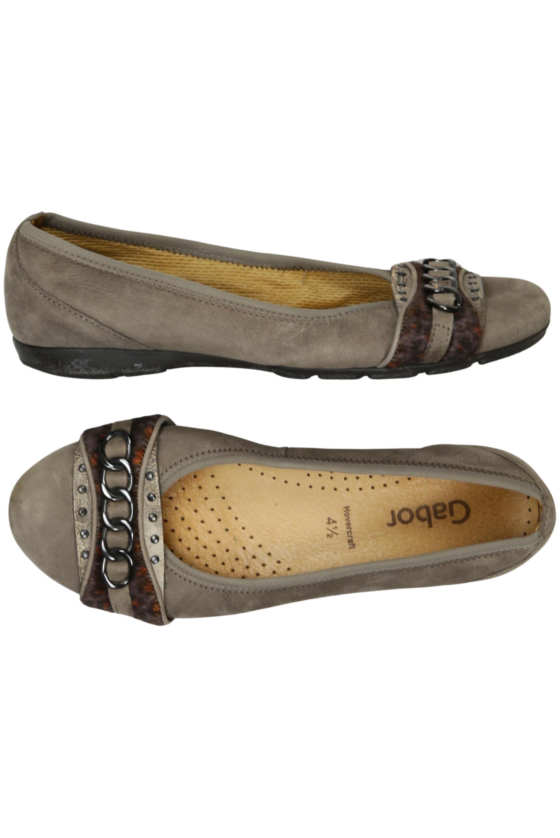 

Gabor Damen Ballerinas, grau, Gr. 4.5