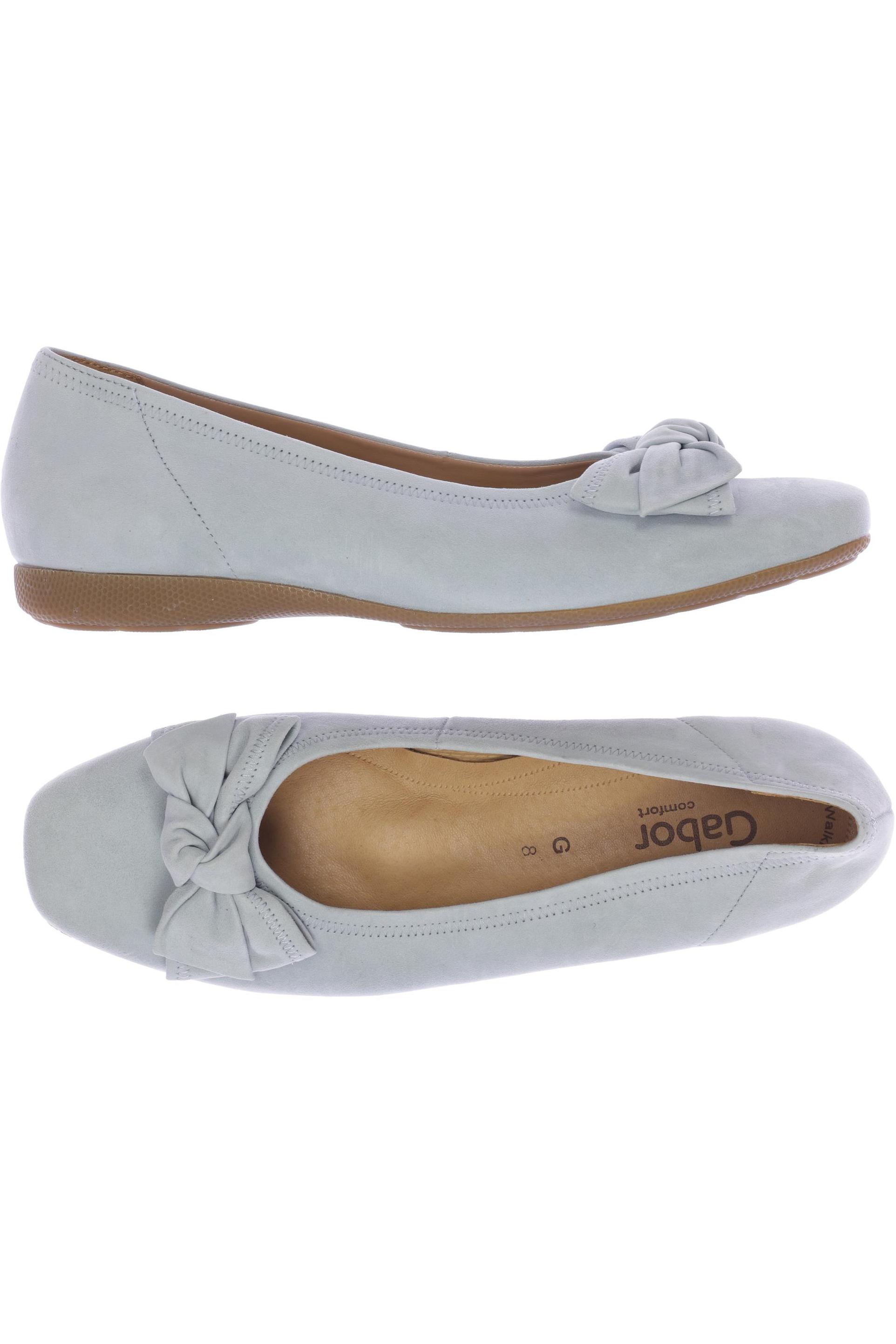 

Gabor Damen Ballerinas, hellblau, Gr. 8