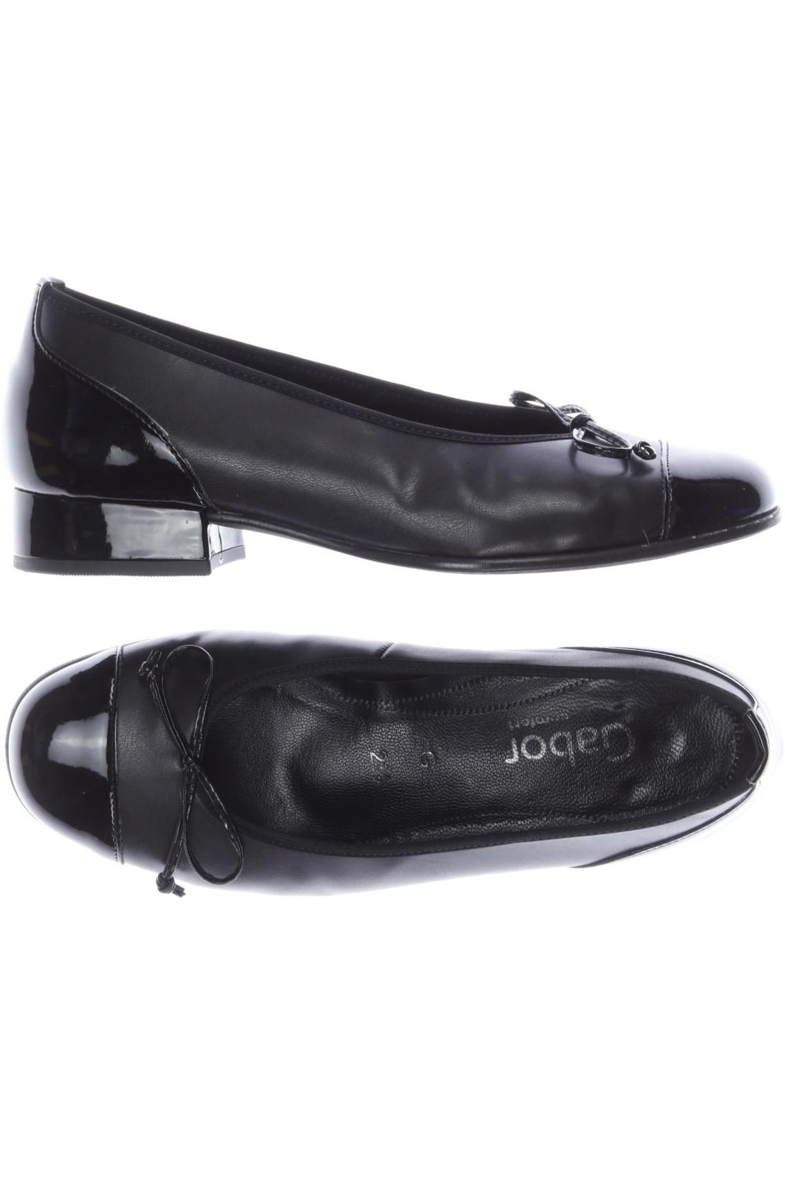 

Gabor Damen Ballerinas, schwarz, Gr. 2.5